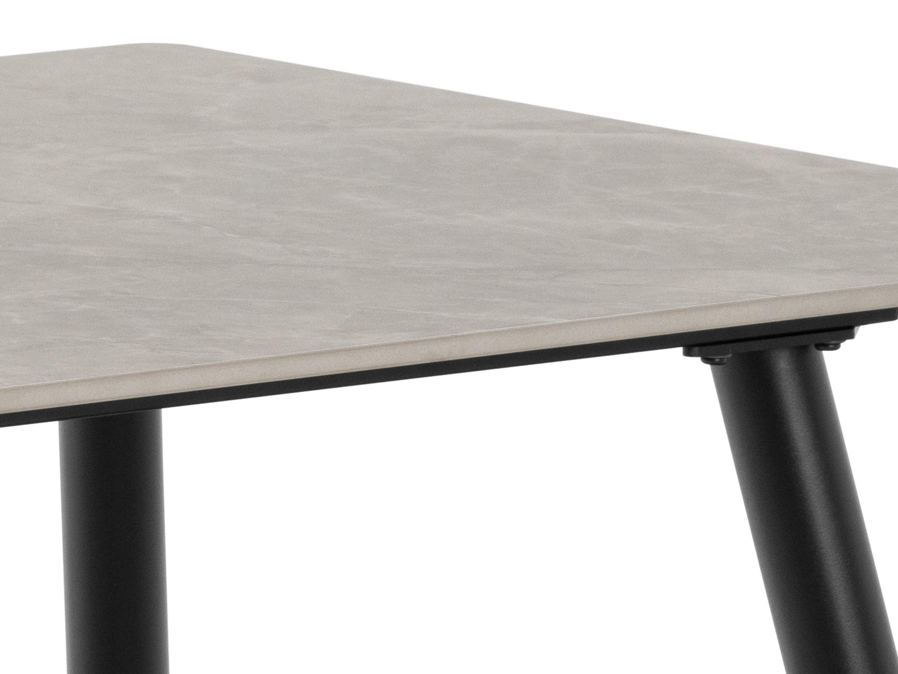 Dining set Norsica 1012 (Taupe + Black)