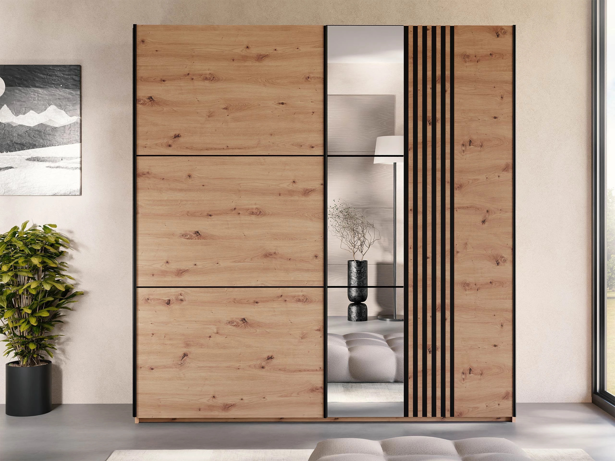 Wardrobe Honolulu 253 (Artisan oak)