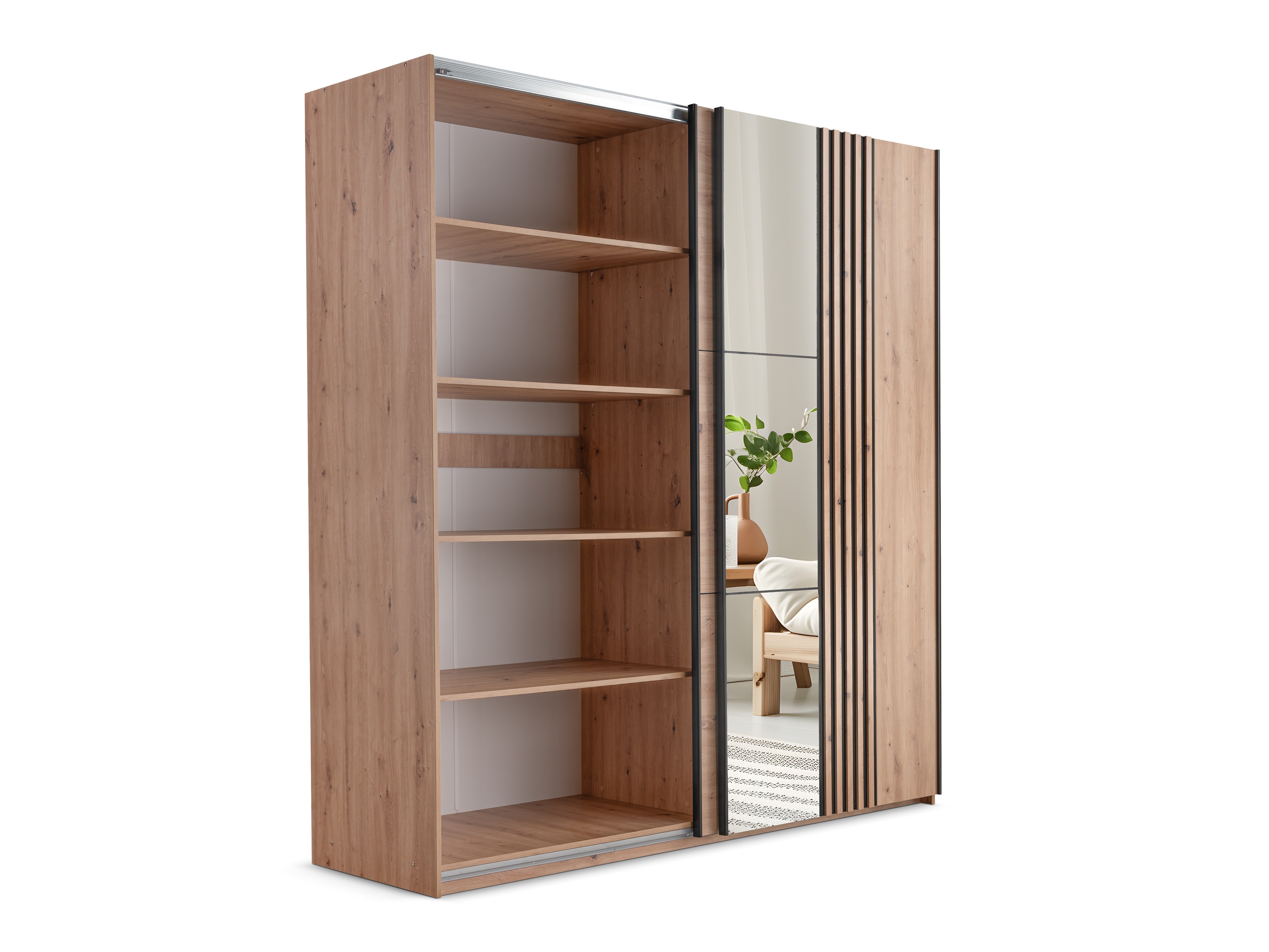 Wardrobe Honolulu 253 (Artisan oak)