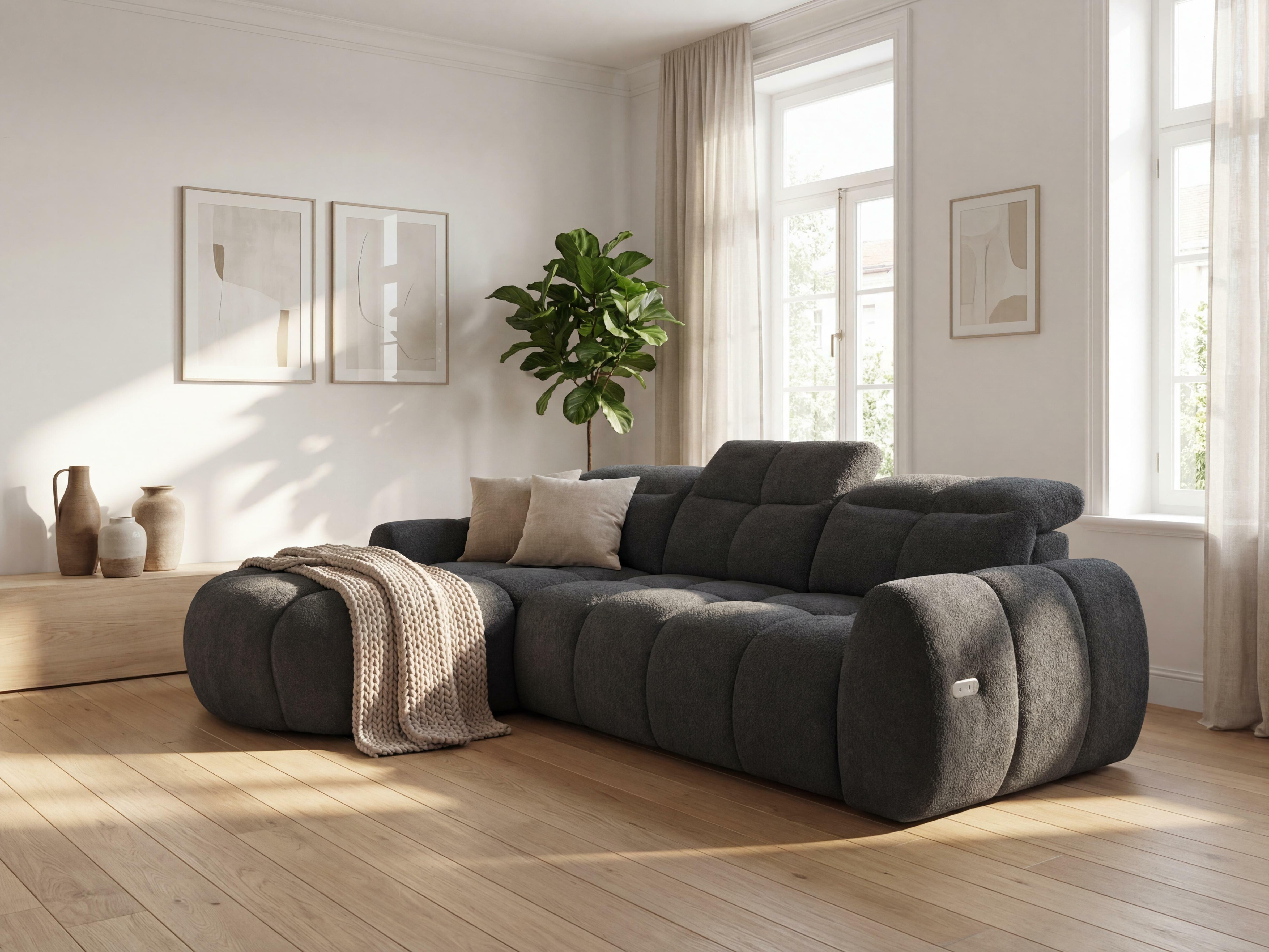 Corner sofa Margate 137 (Raven 18)