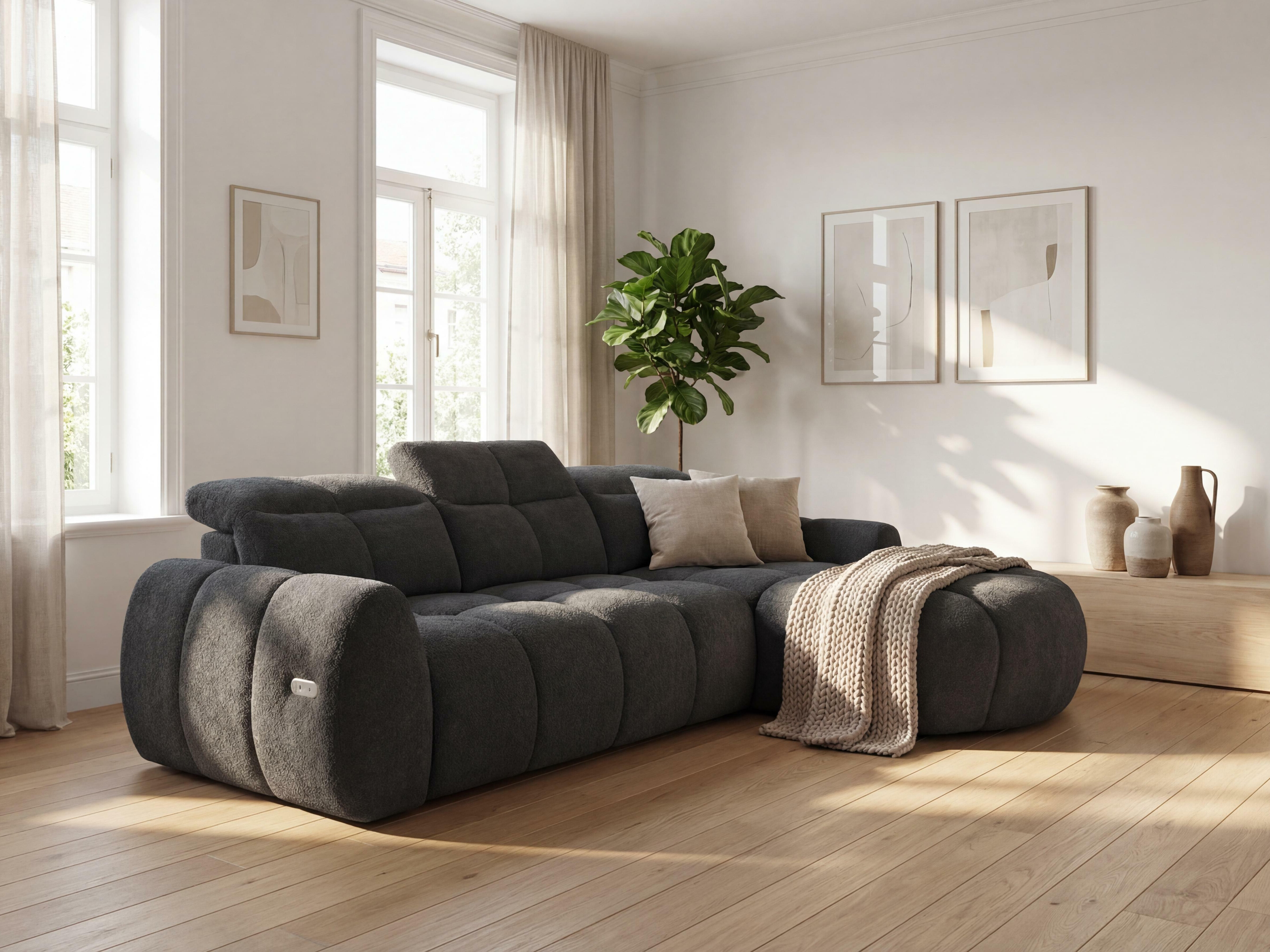 Corner sofa Margate 137 (Raven 18)