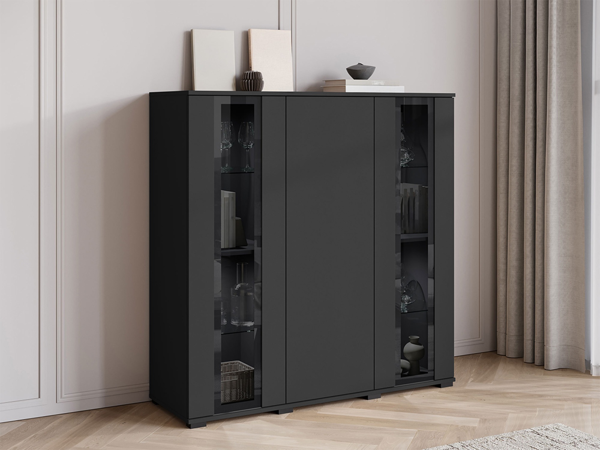 Sideboard Torcame 100 (Black)
