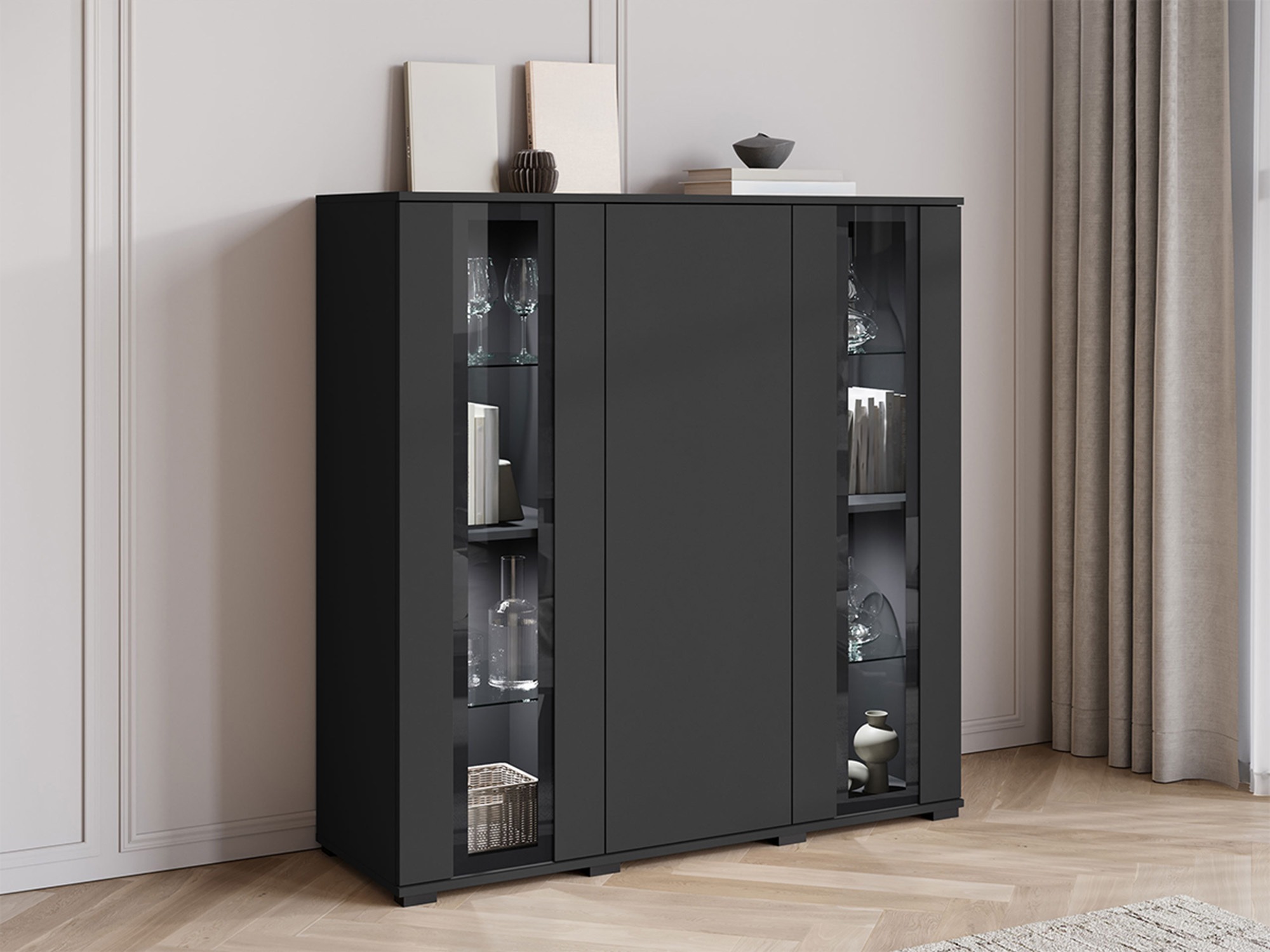Sideboard Torcame 100 (Black)