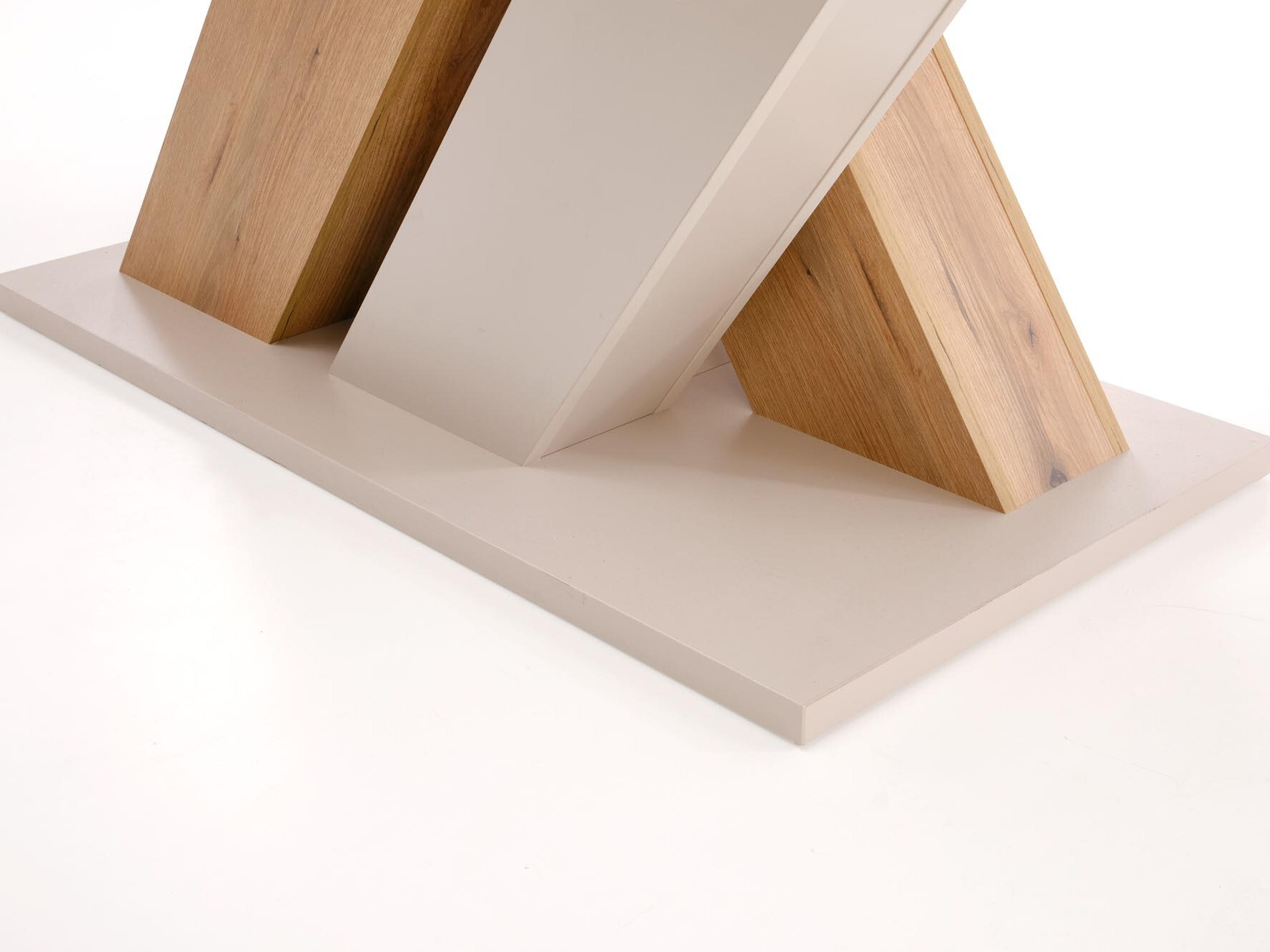 Table Houston 2091 (Cashmere + Cremona oak)