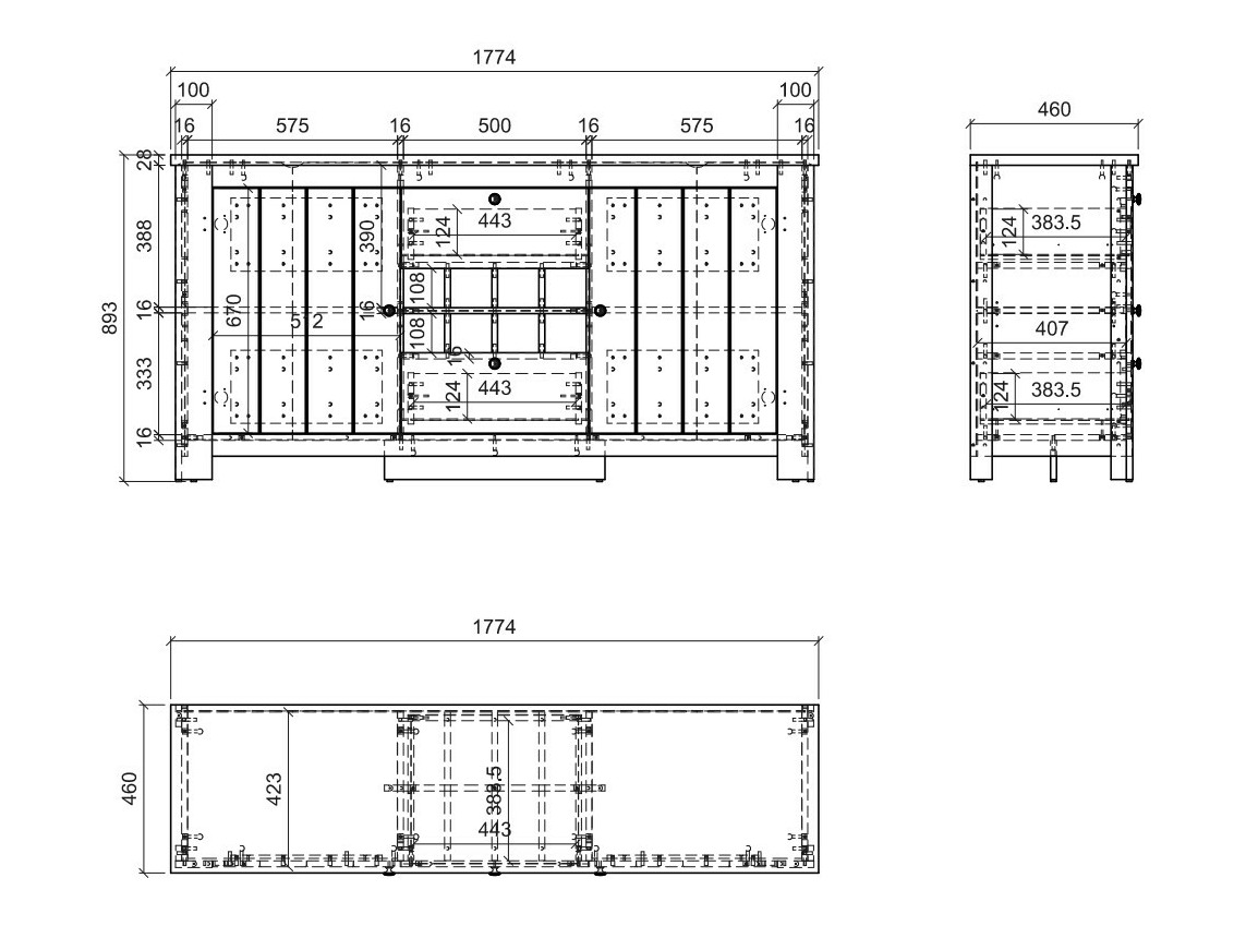 Chest of drawers Mirtalo 111