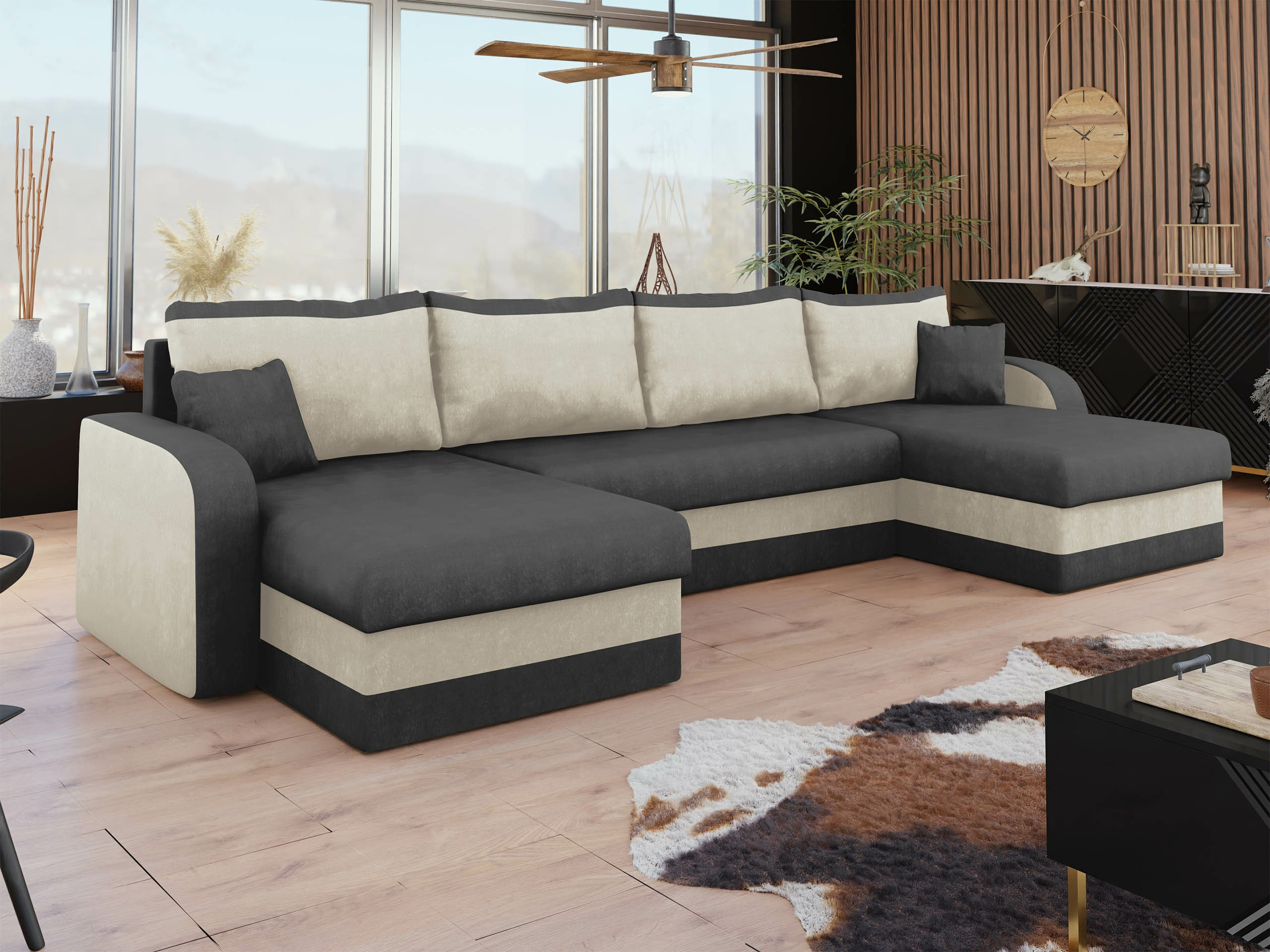 Corner sofa Comfivo Melissa IV (Alova 36 + Alova 71)