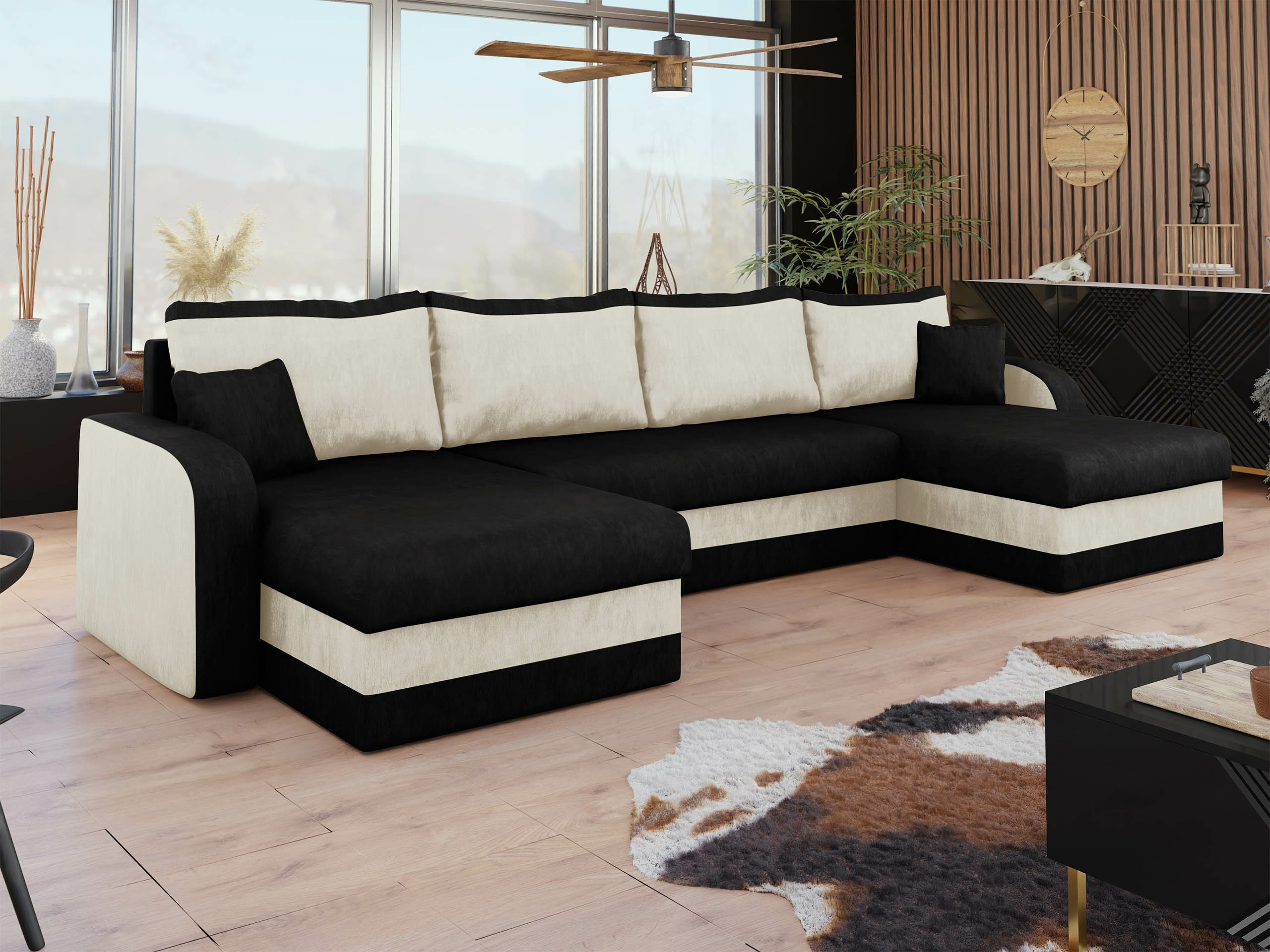 Corner sofa Comfivo Melissa IV (Mikrofaza 15 + Mikrofaza 31)