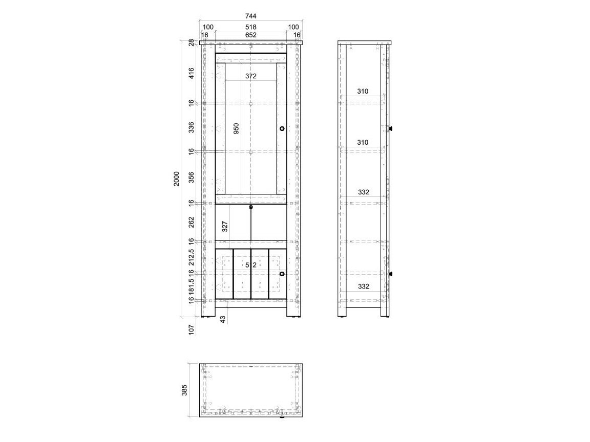 Bookcase Mirtalo 109