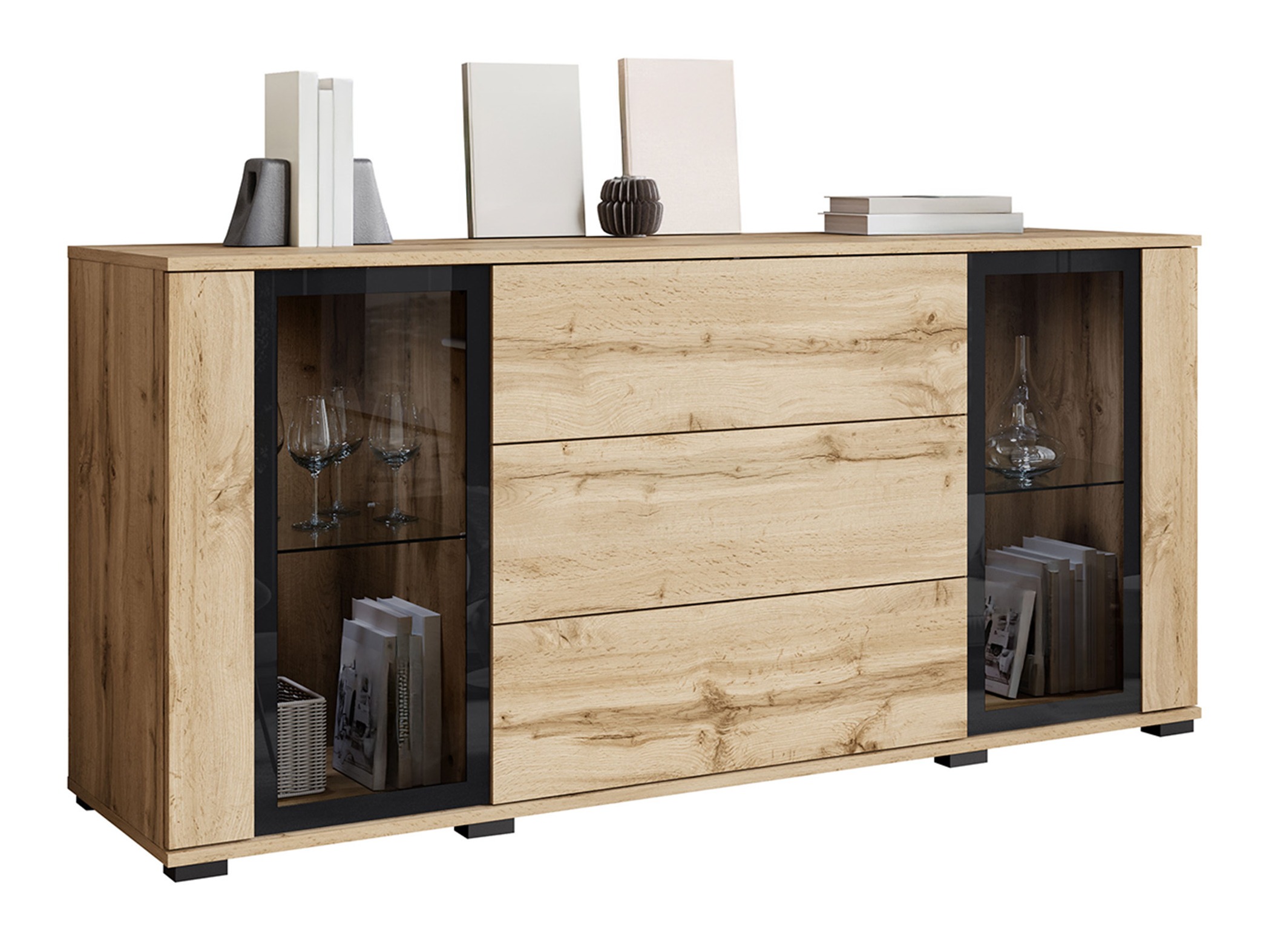 Chest of drawers Torcame 101 (Wotan Oak)