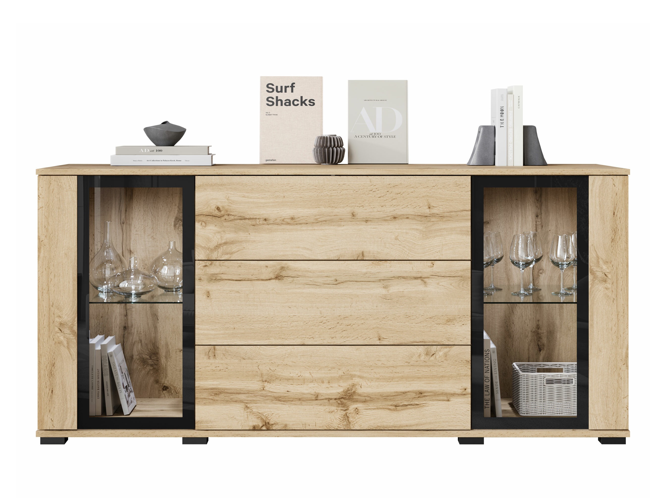 Chest of drawers Torcame 101 (Wotan Oak)