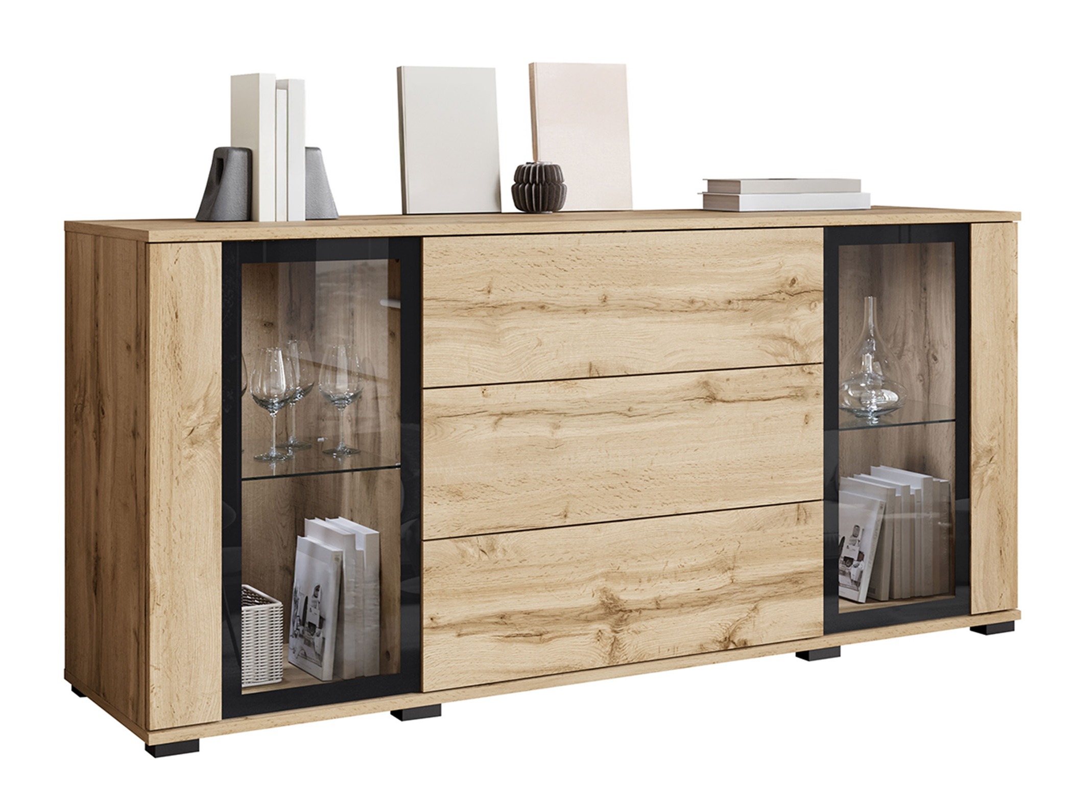 Chest of drawers Torcame 101 (Wotan Oak)