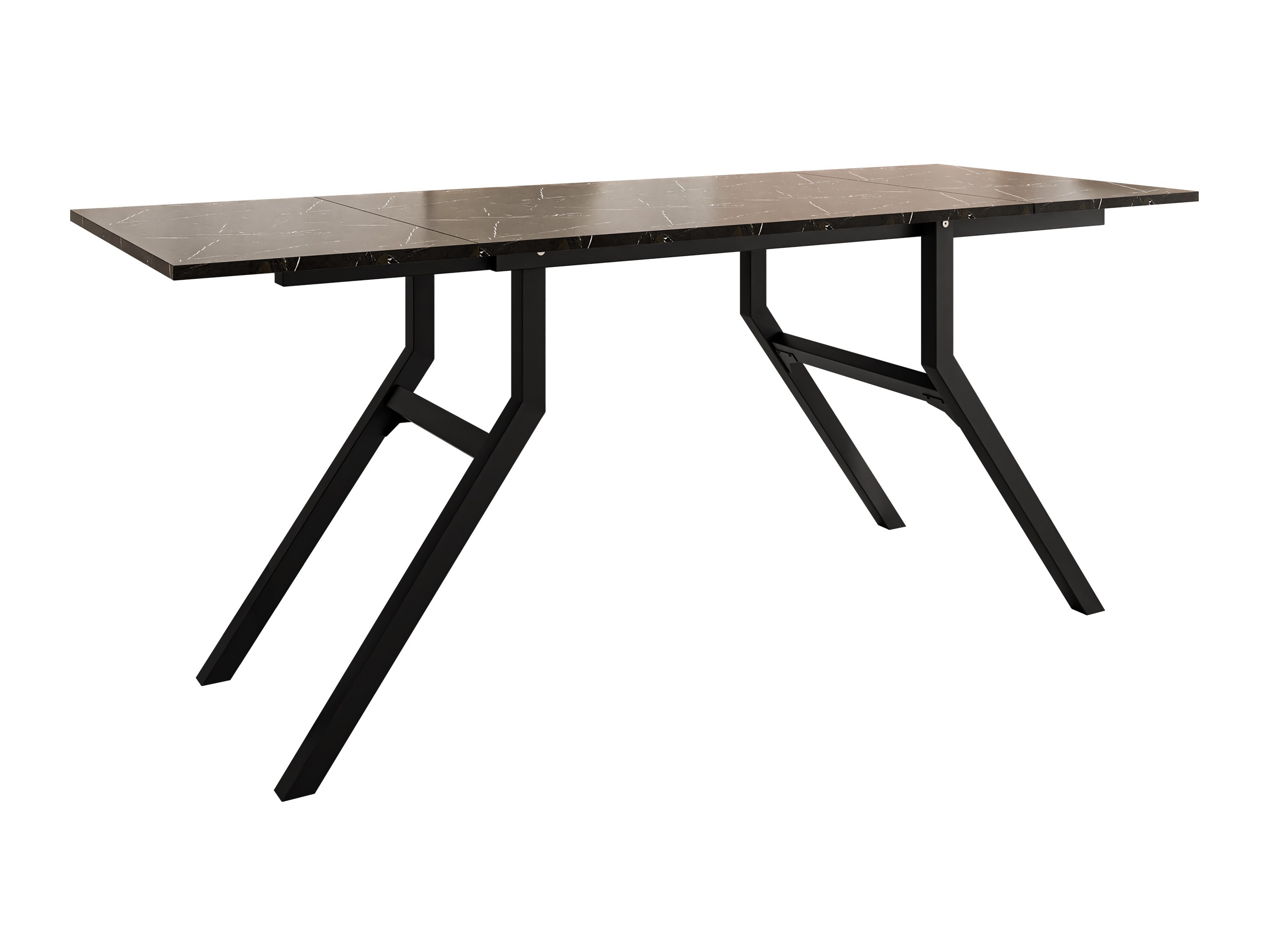 Coffee table transformer Oswego 151 (Black marble + Black)