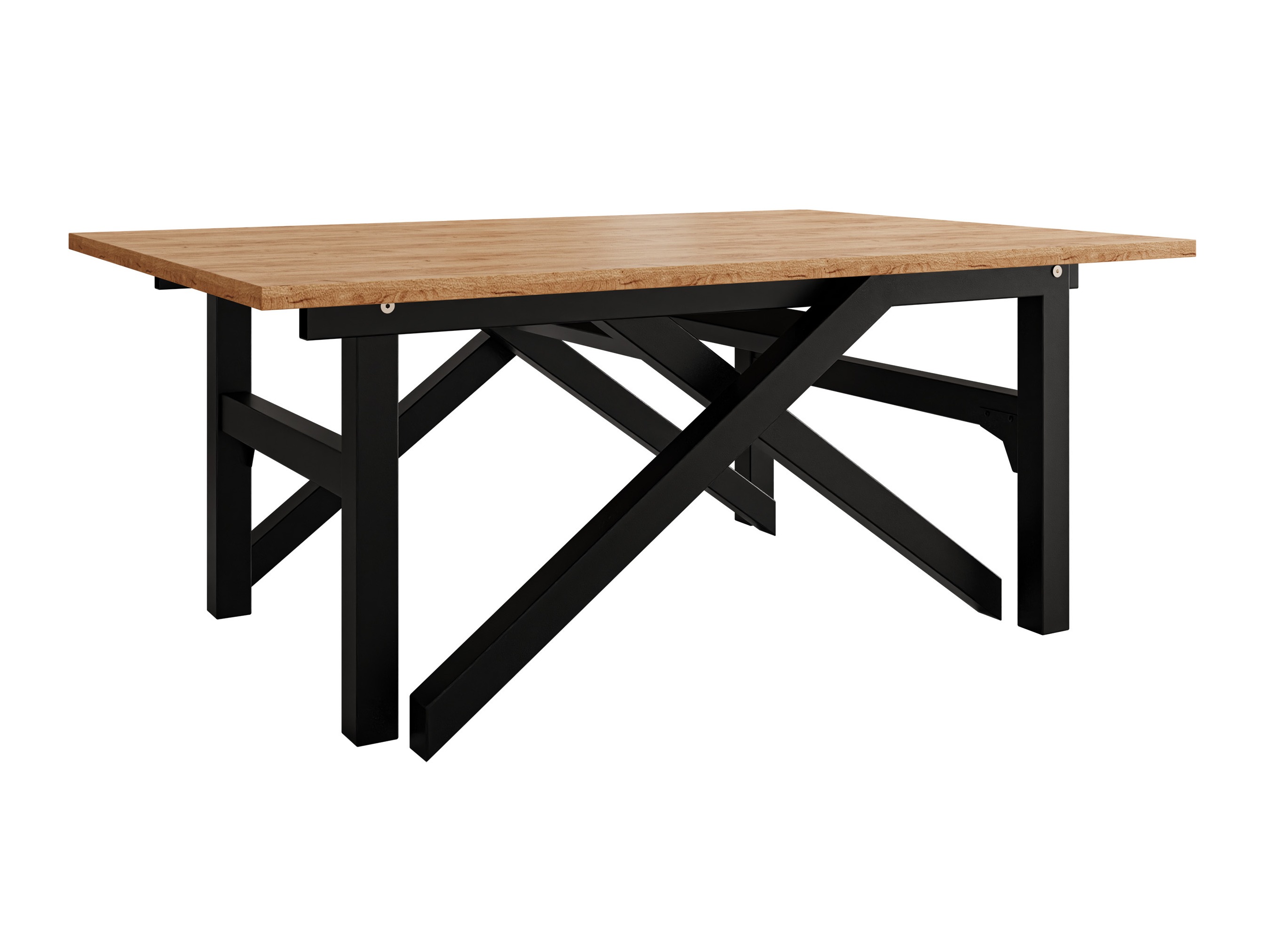 Transforming coffee table Oswego 151 (Craft golden oak + Black)