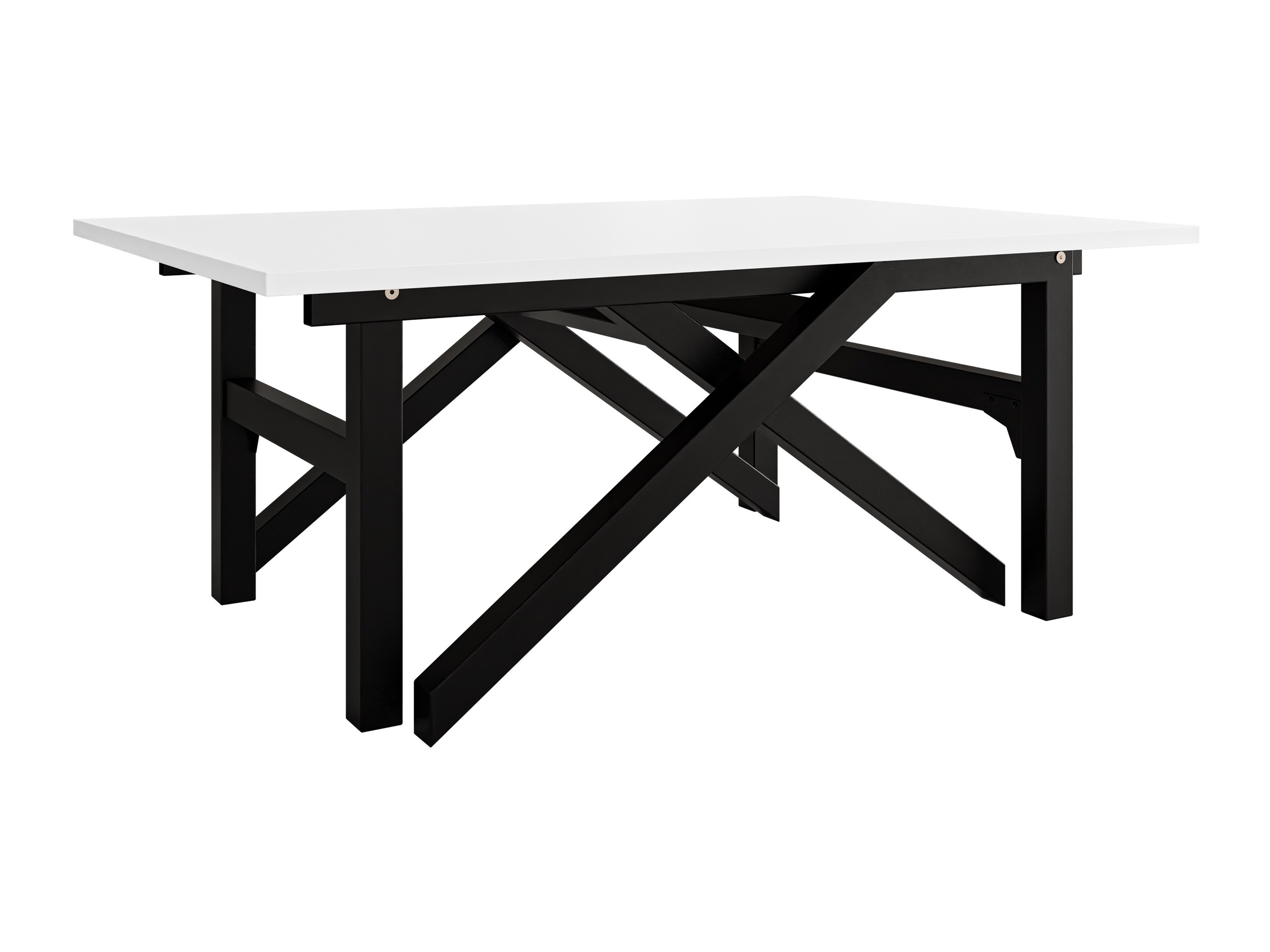 Transforming coffee table Oswego 151 (White + Black)