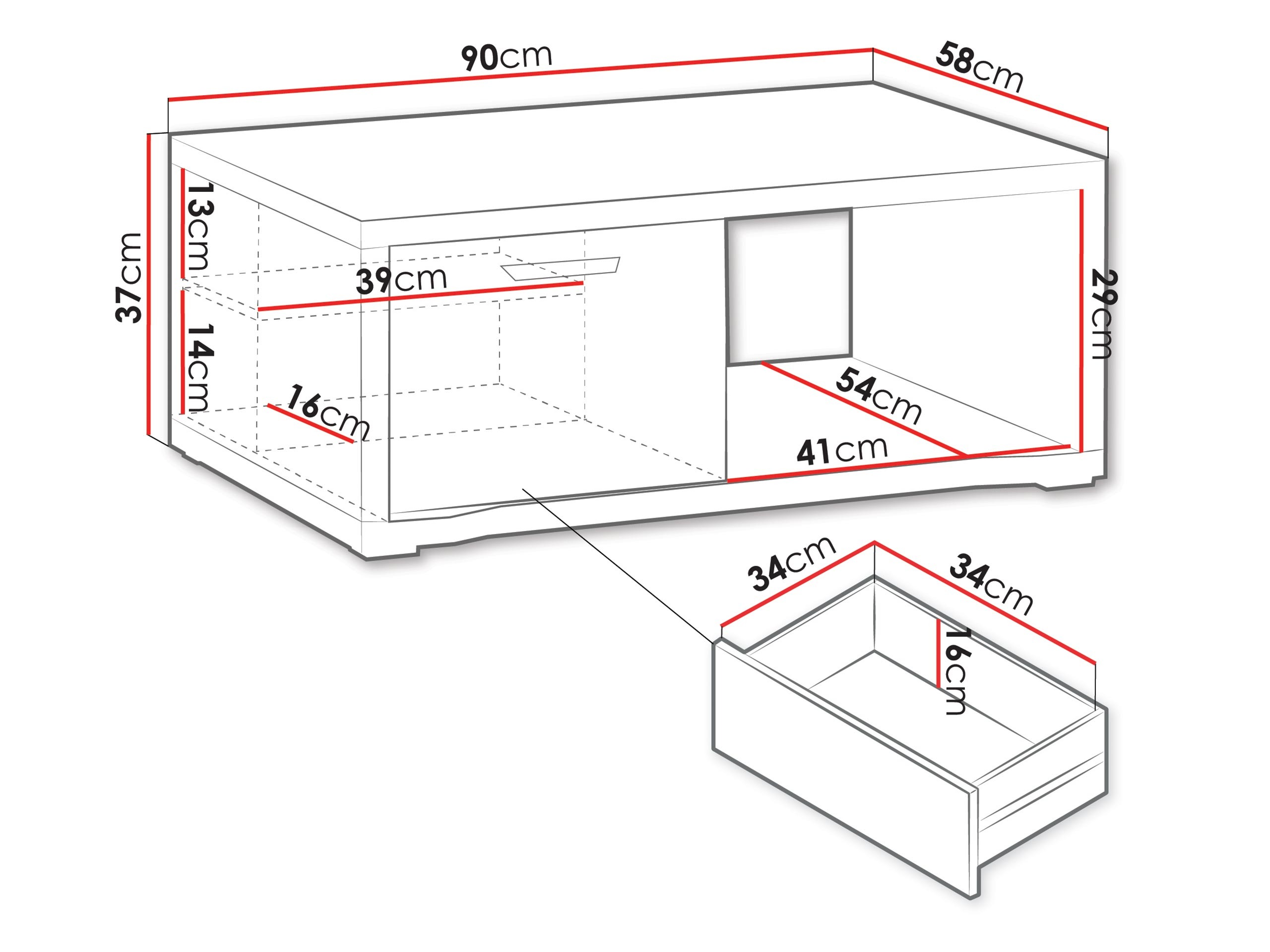Coffee table Elisale 109