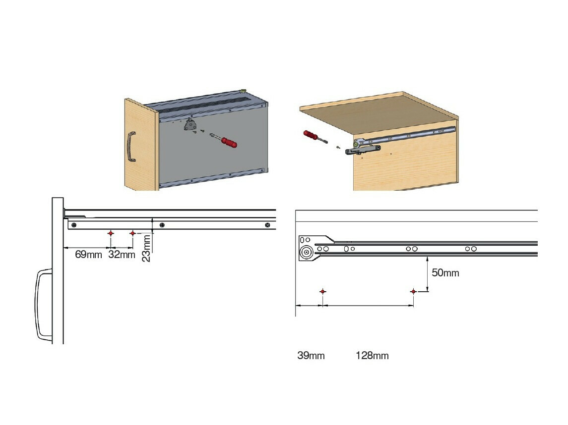 Drawer brake Ati 168