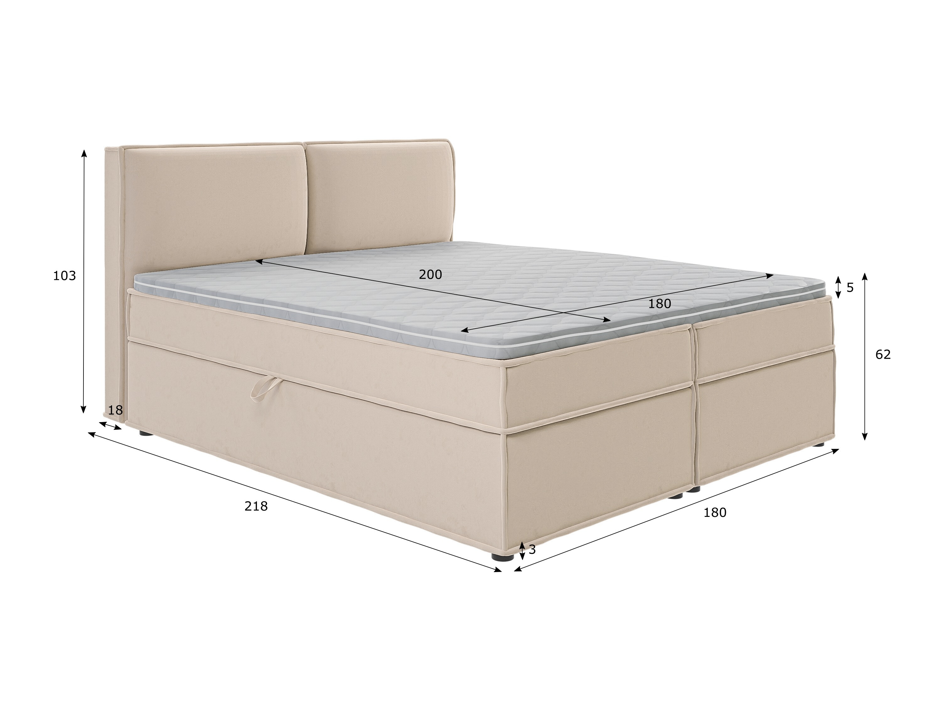 Continental bed Rocklin 134 (Enjoy New 01)