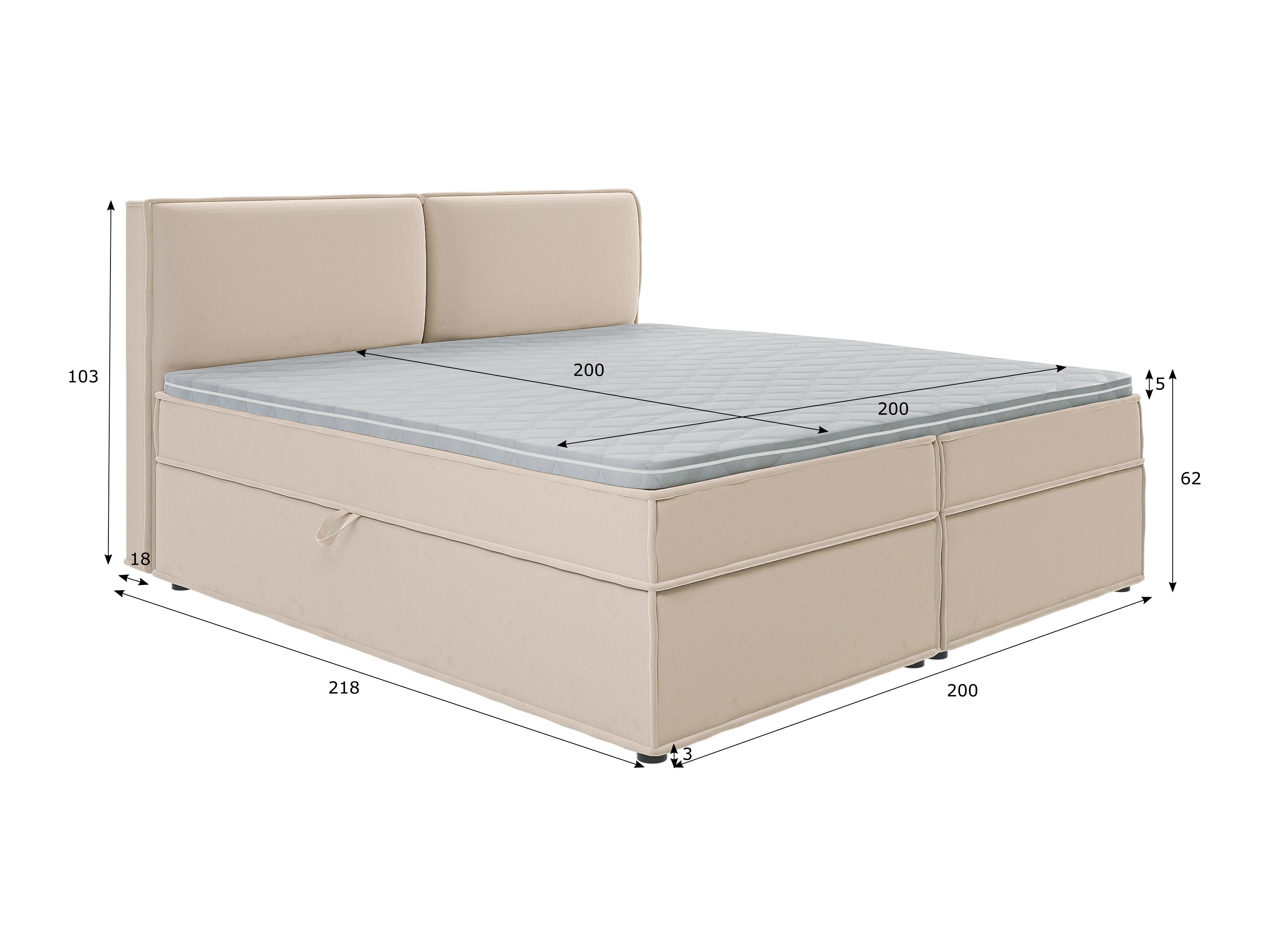 Continental bed Rocklin 134 (Enjoy New 01)