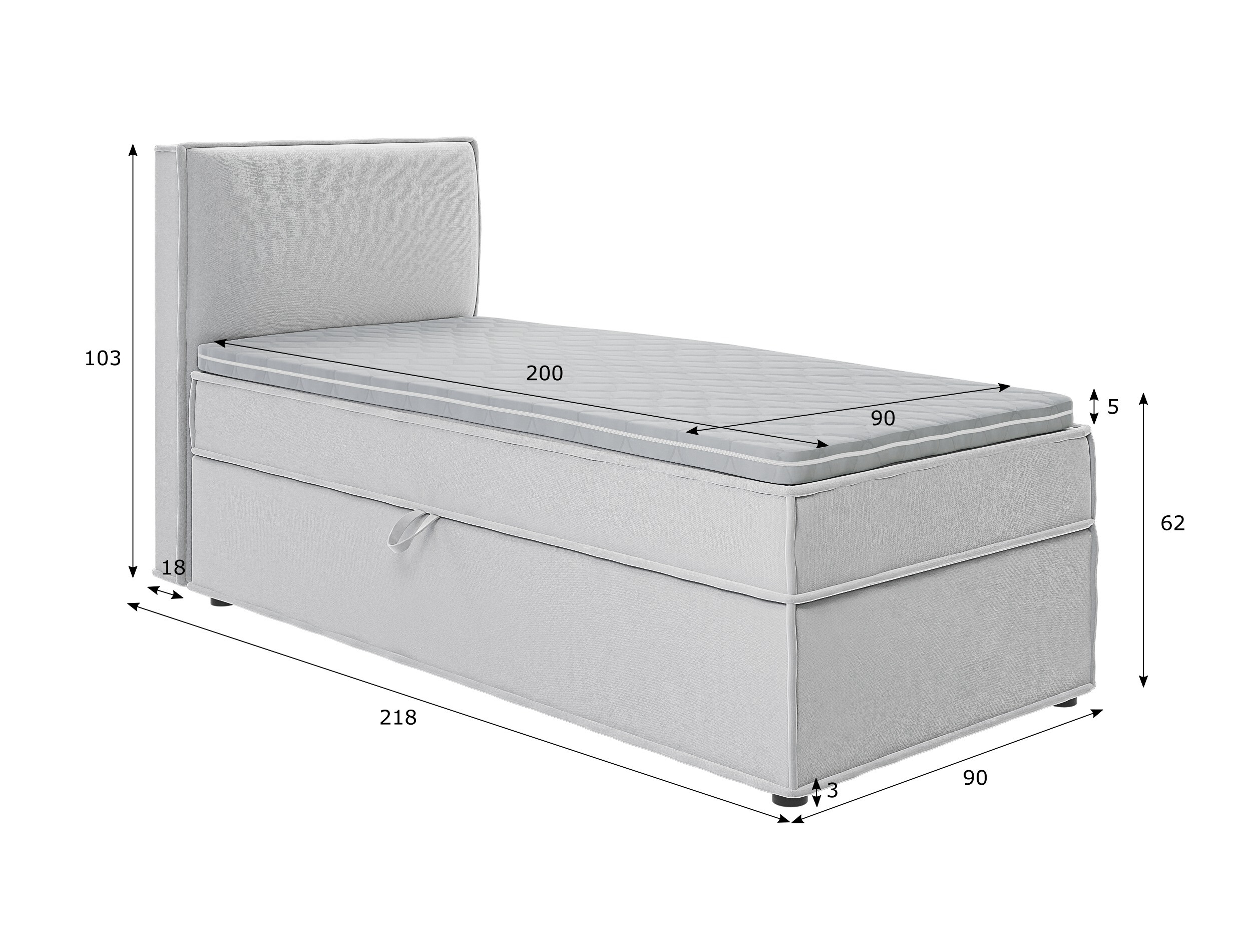 Continental bed Rocklin 134 (Enjoy New 20)