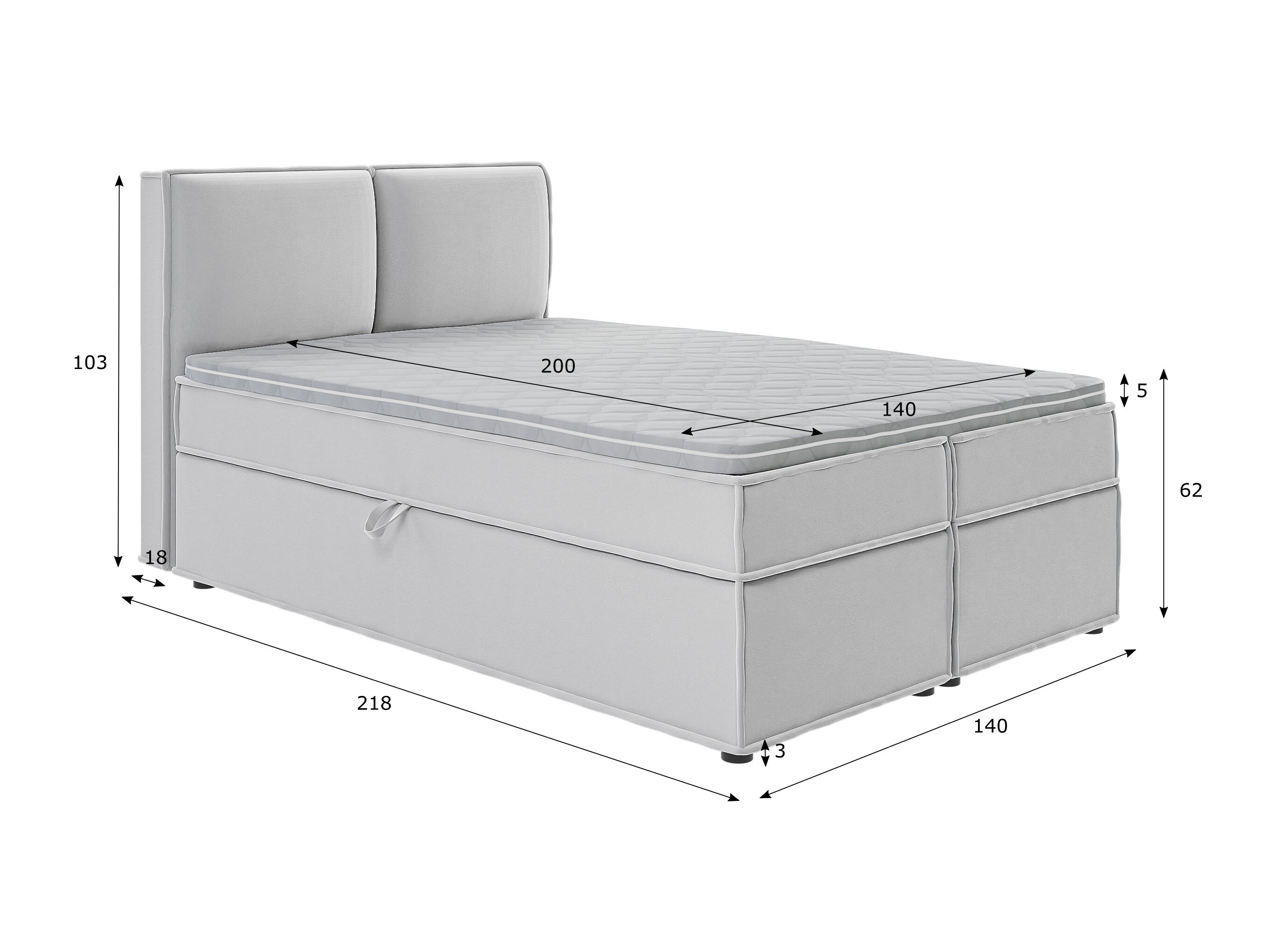 Continental bed Rocklin 134 (Enjoy New 20)