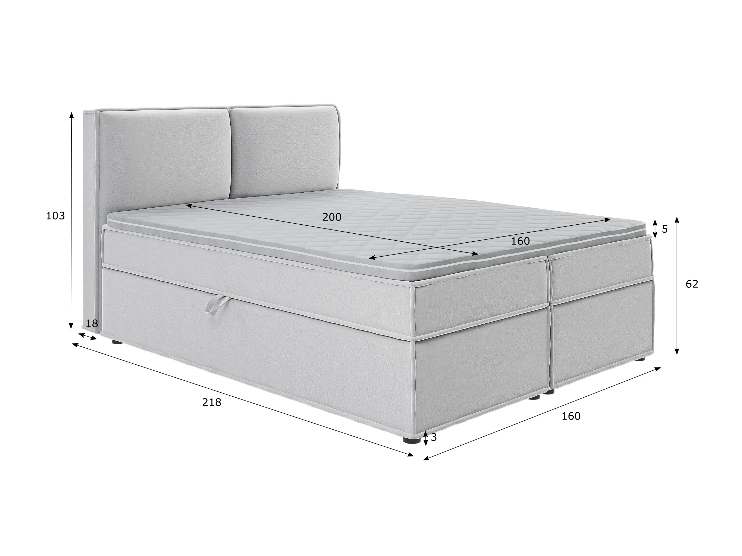 Continental bed Rocklin 134 (Enjoy New 20)
