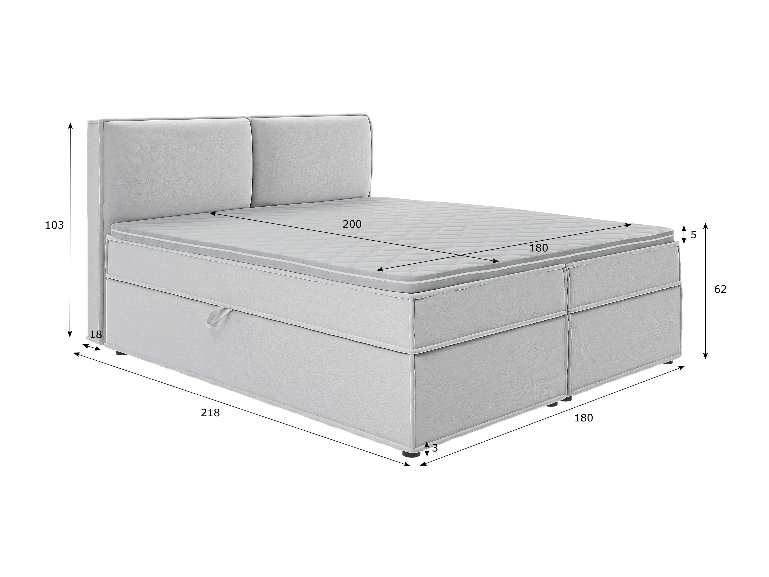 Continental bed Rocklin 134 (Enjoy New 20)