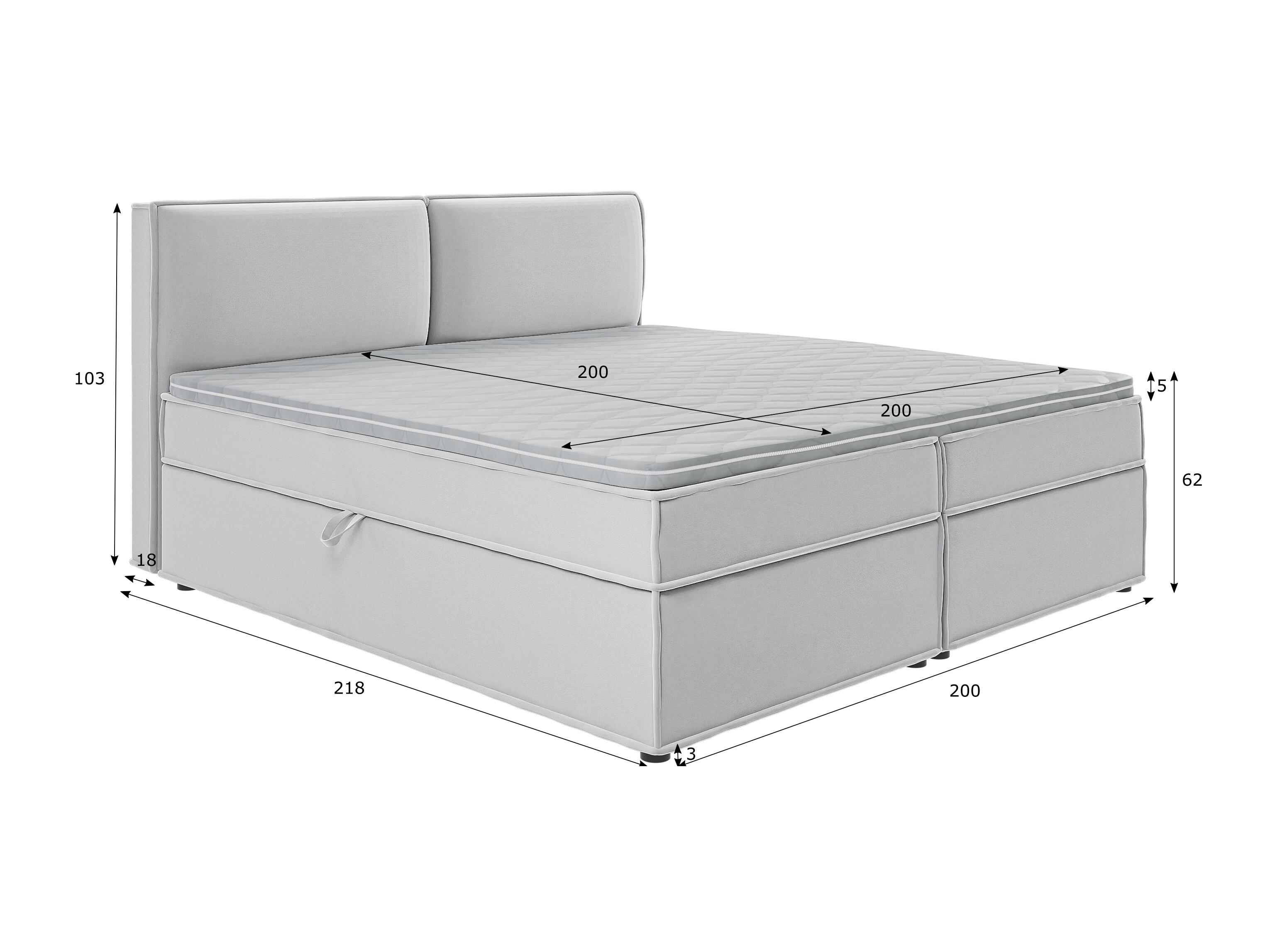 Continental bed Rocklin 134 (Enjoy New 20)
