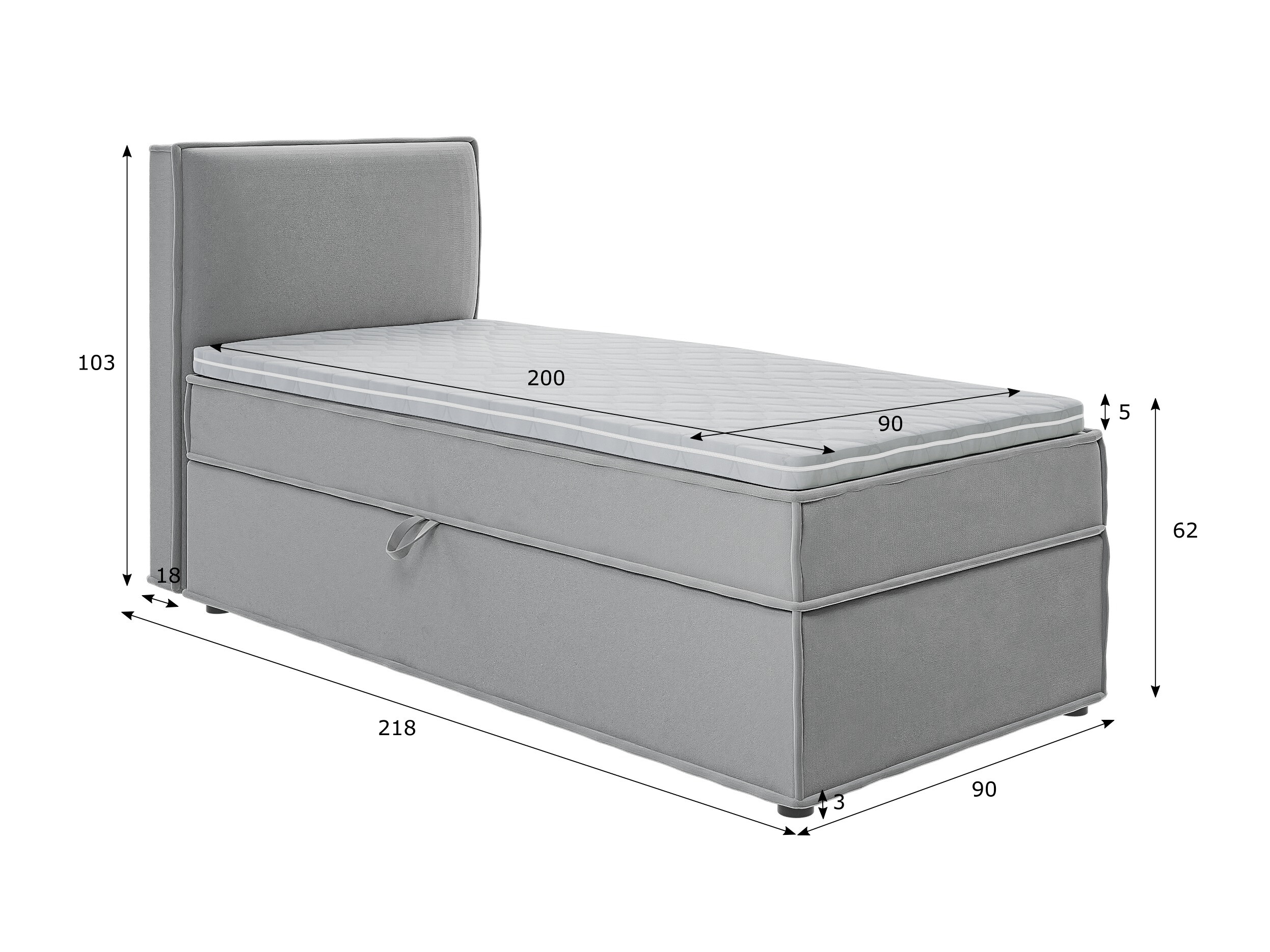 Continental bed Rocklin 134 (Enjoy New 21)