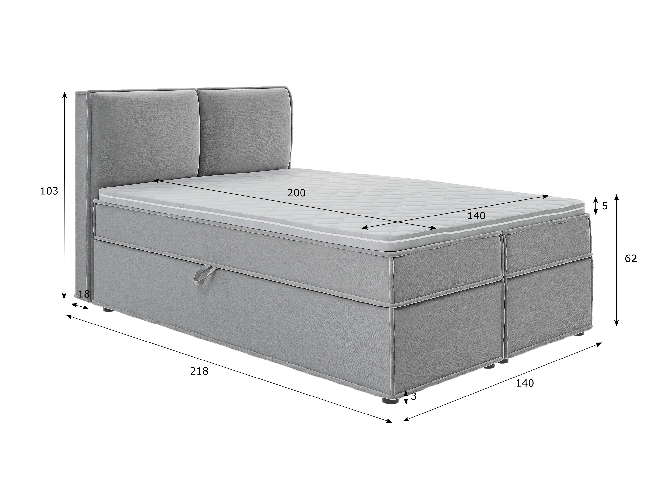 Continental bed Rocklin 134 (Enjoy New 21)