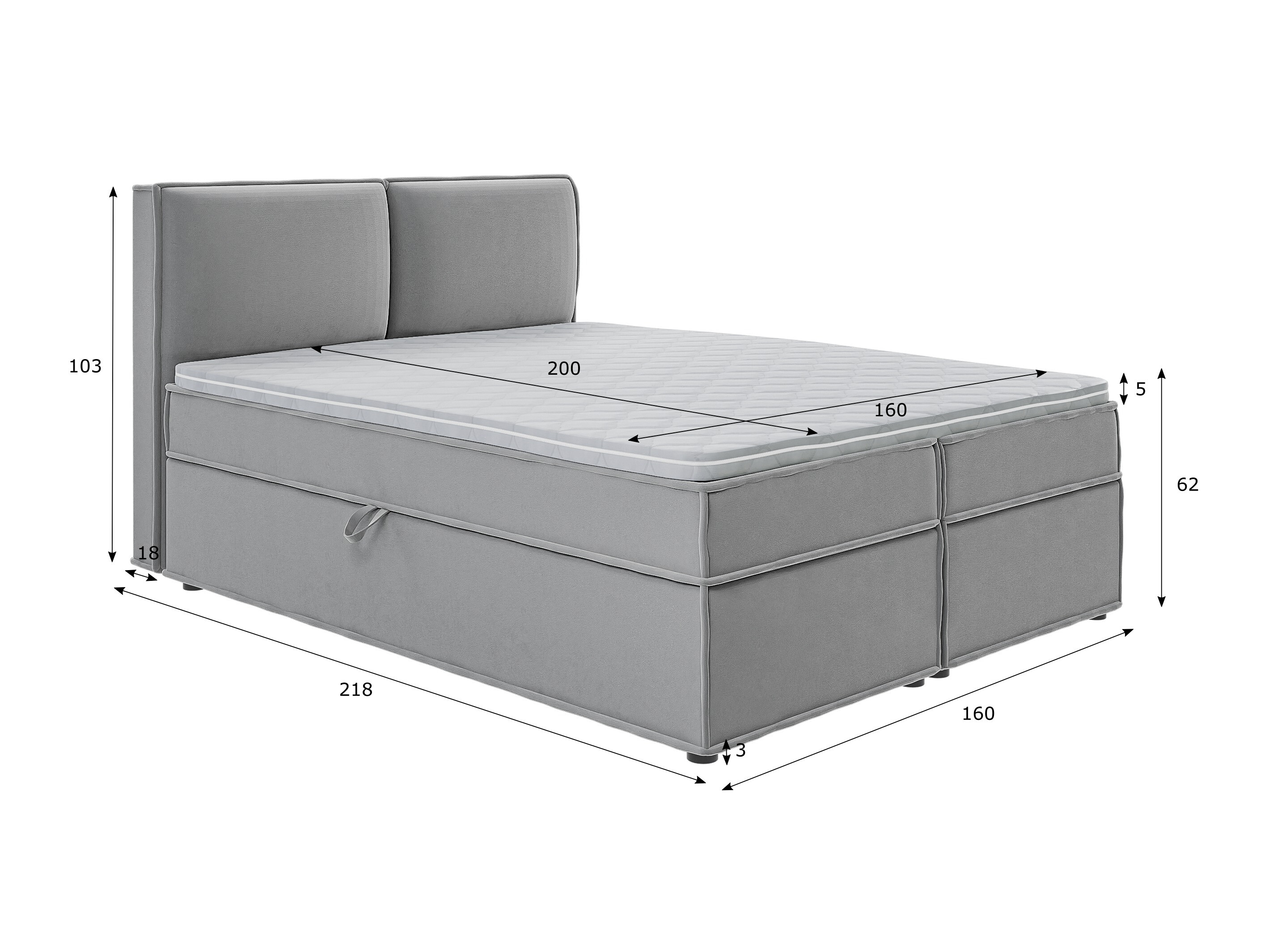 Continental bed Rocklin 134 (Enjoy New 21)