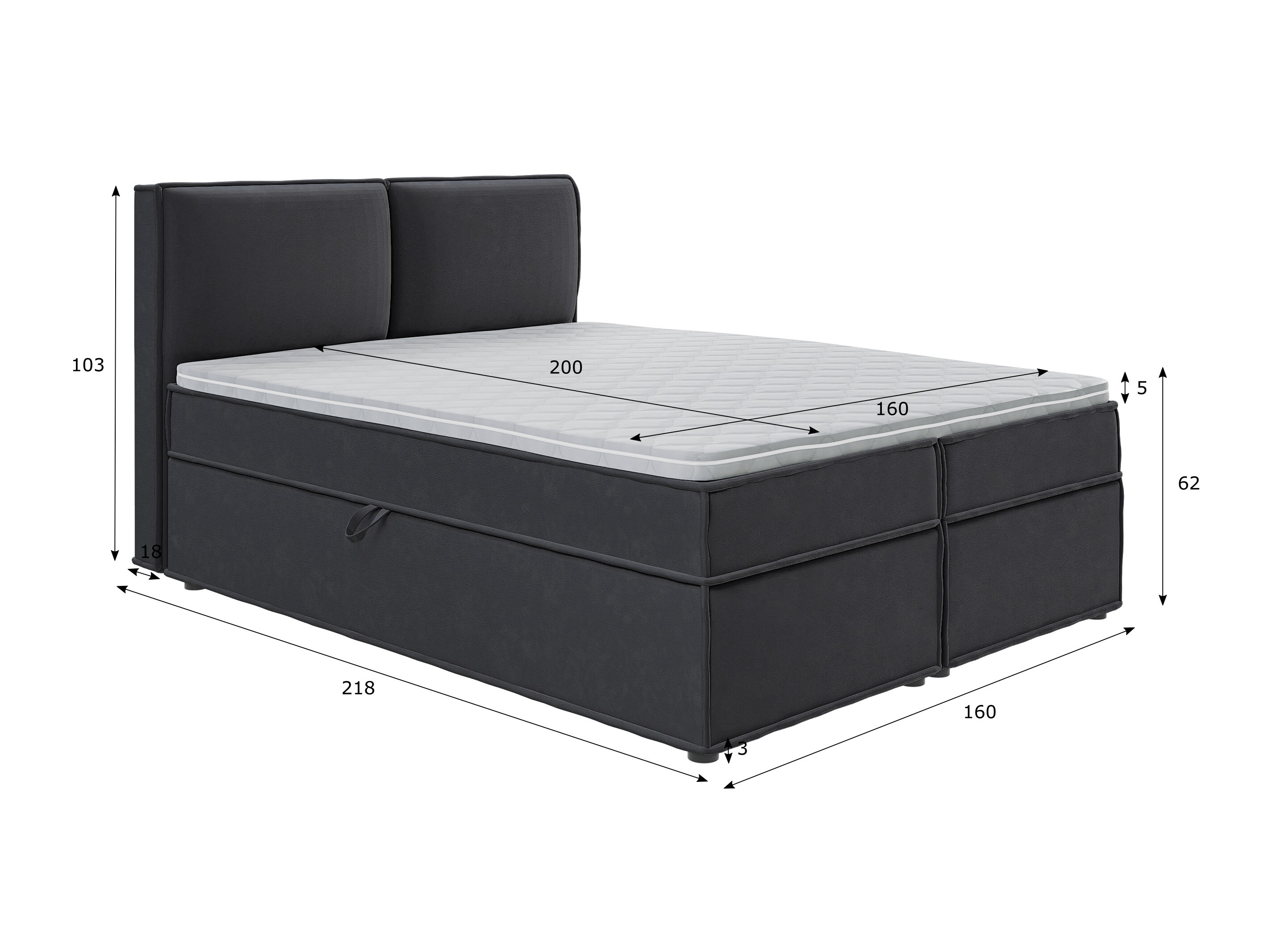 Continental bed Rocklin 134 (Enjoy New 24)