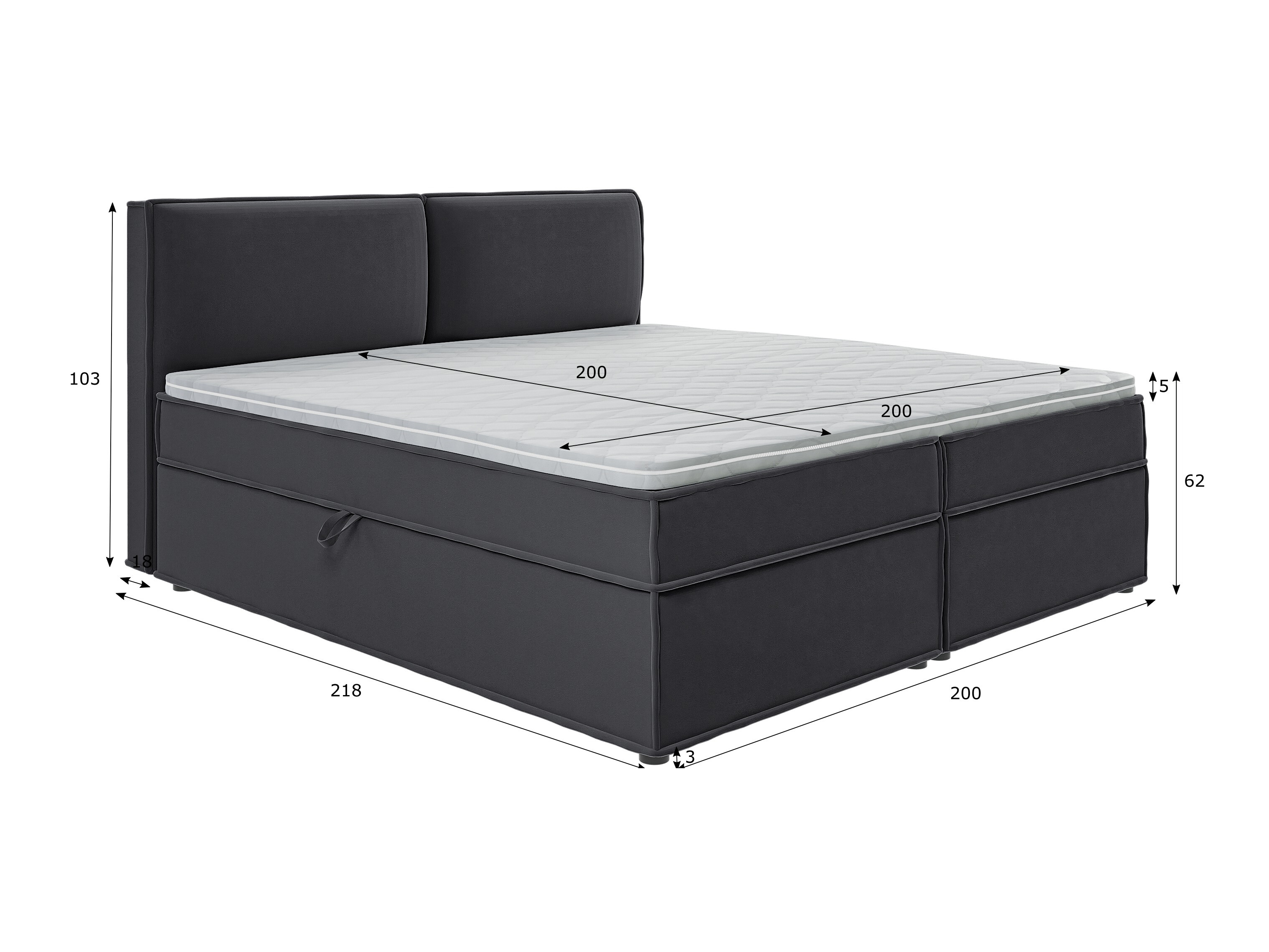 Continental bed Rocklin 134 (Enjoy New 24)