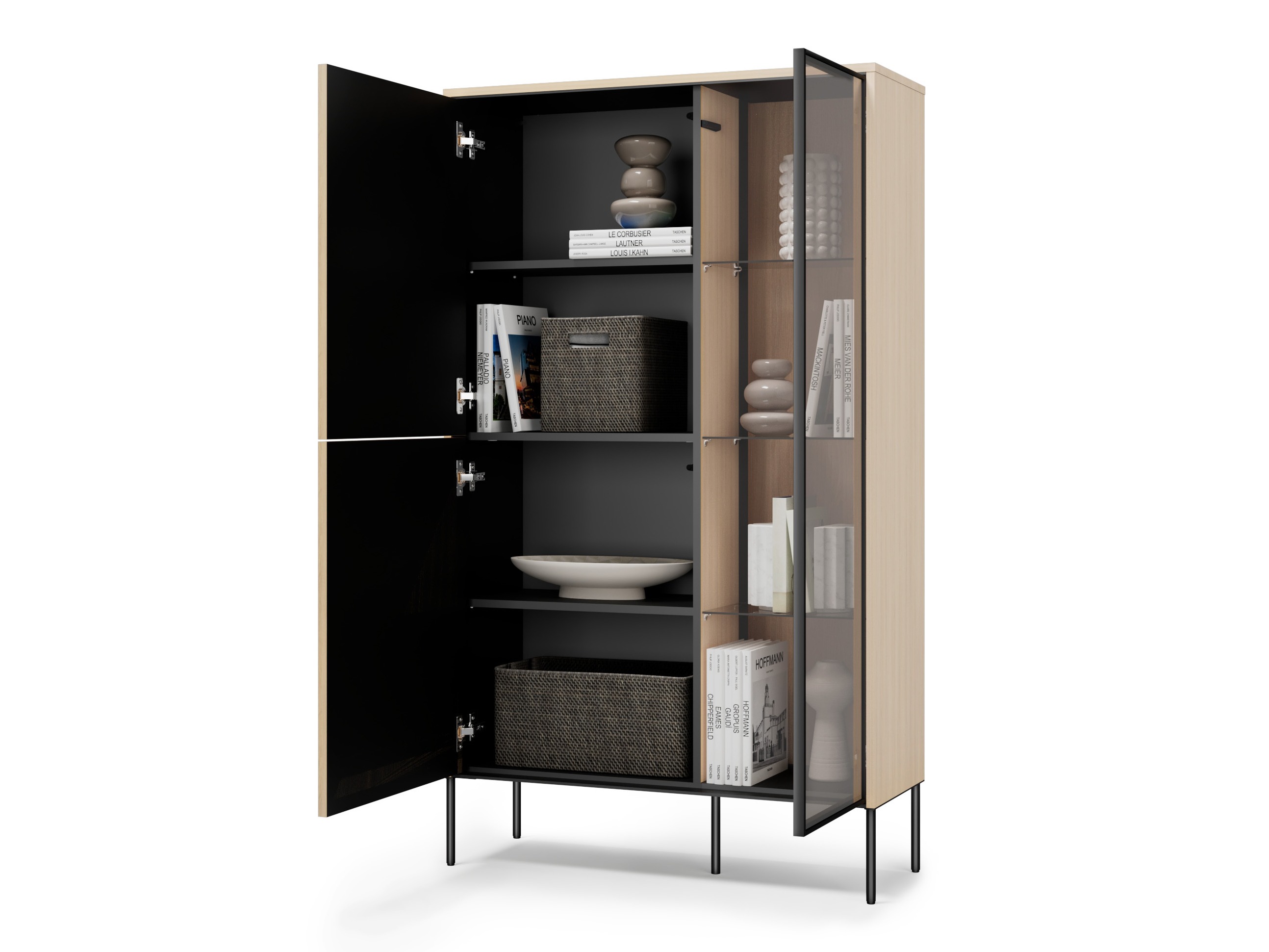 Bookcase Elinolo 100