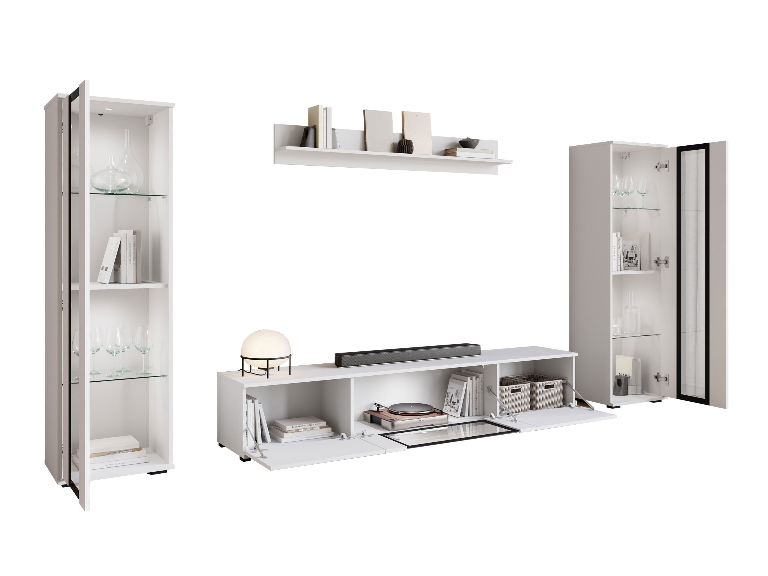 Living room set Torcame 103 (Black)