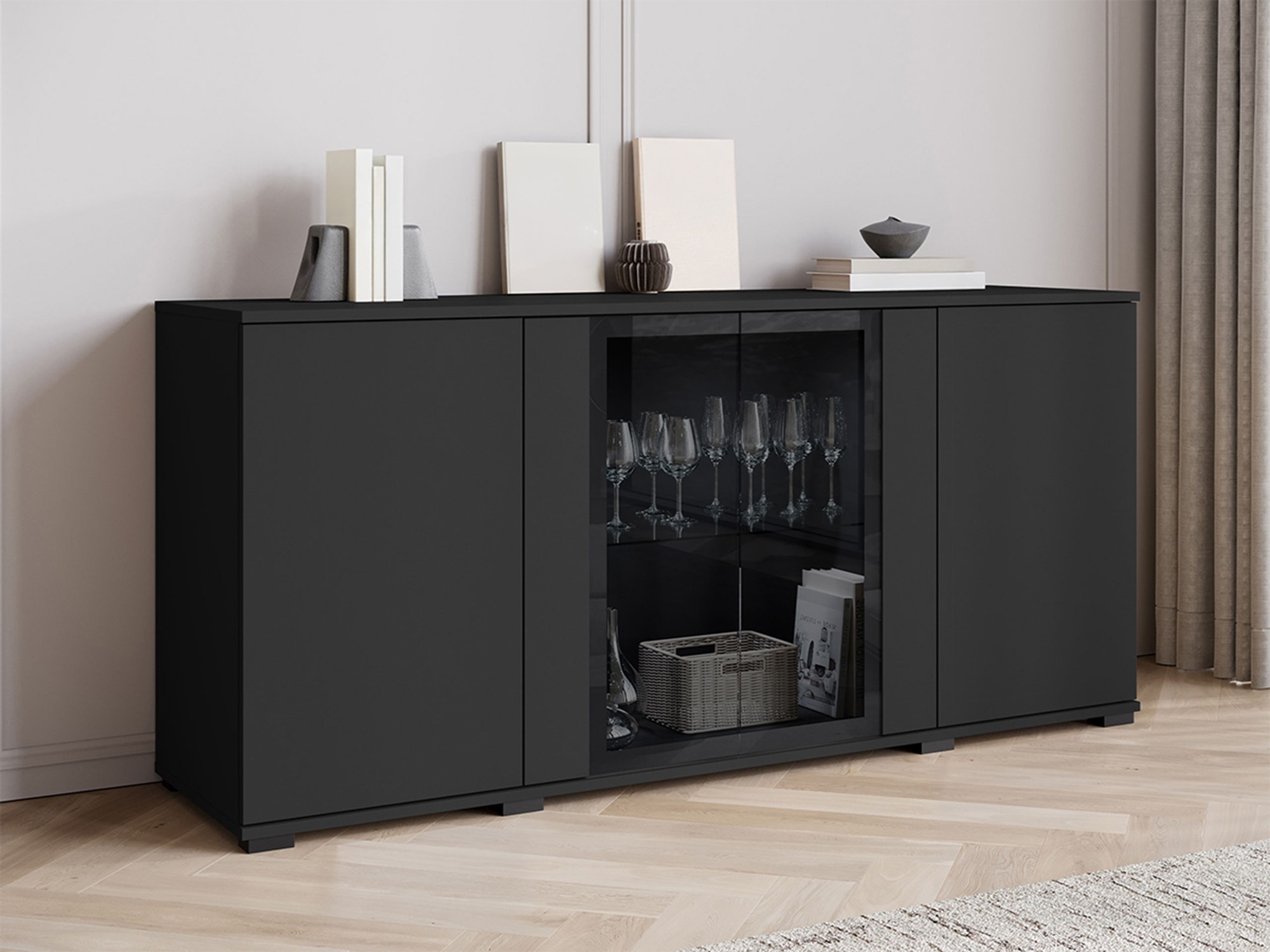 Sideboard Torcame 102 (Black)
