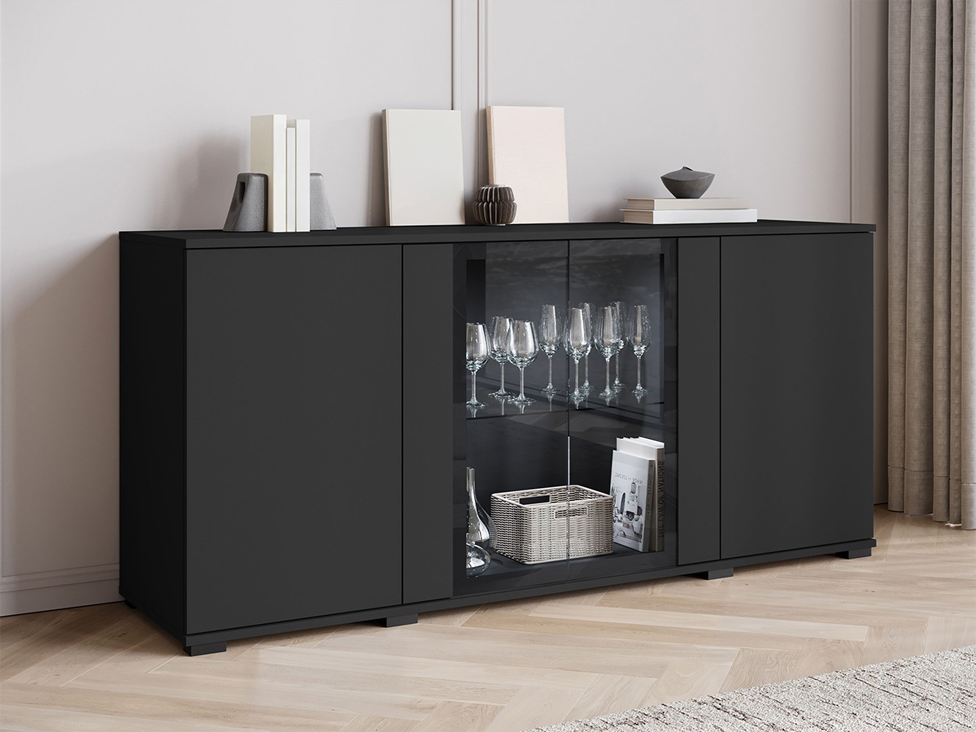 Sideboard Torcame 102 (Black)