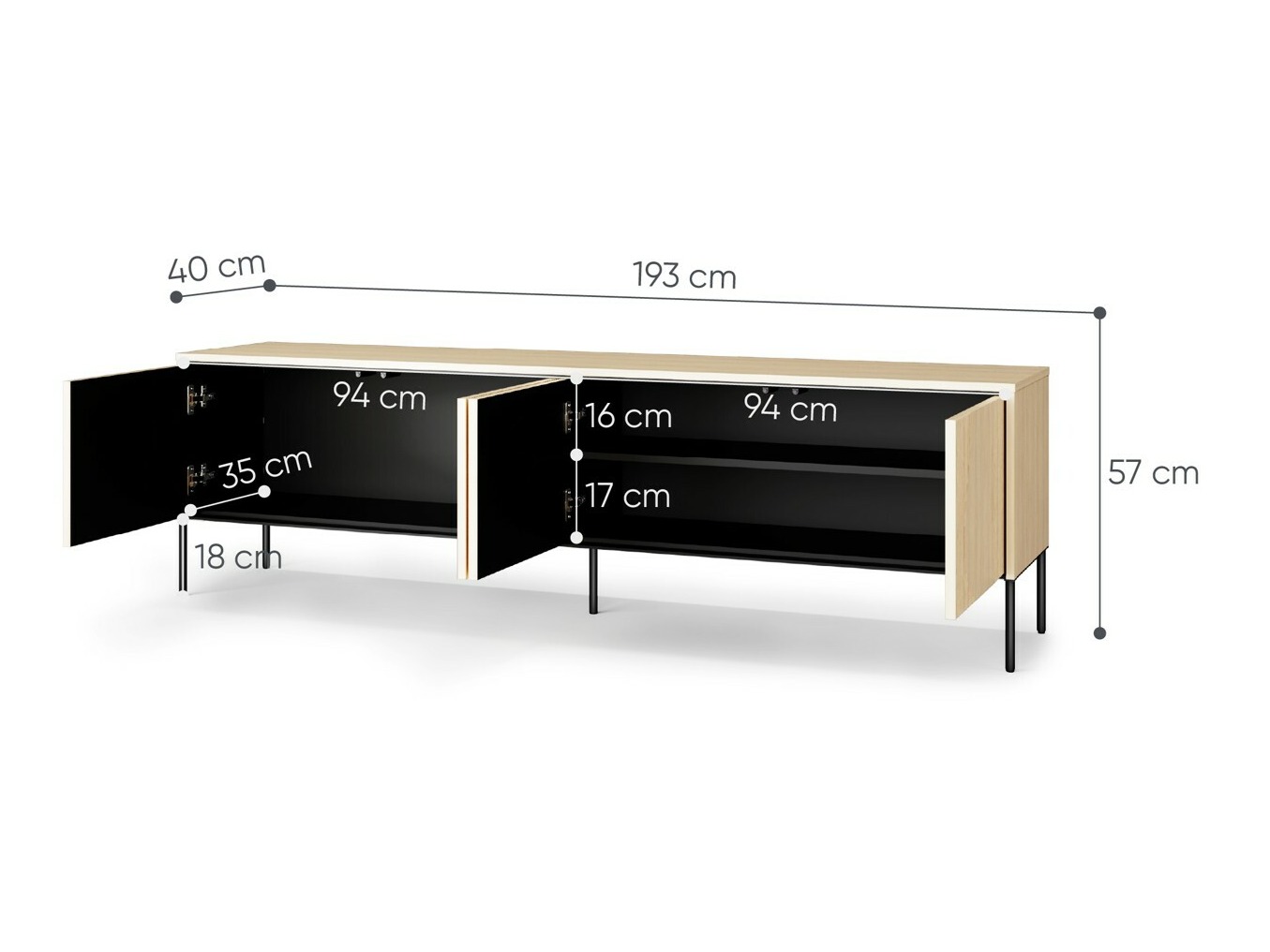 TV stand Elinolo 104
