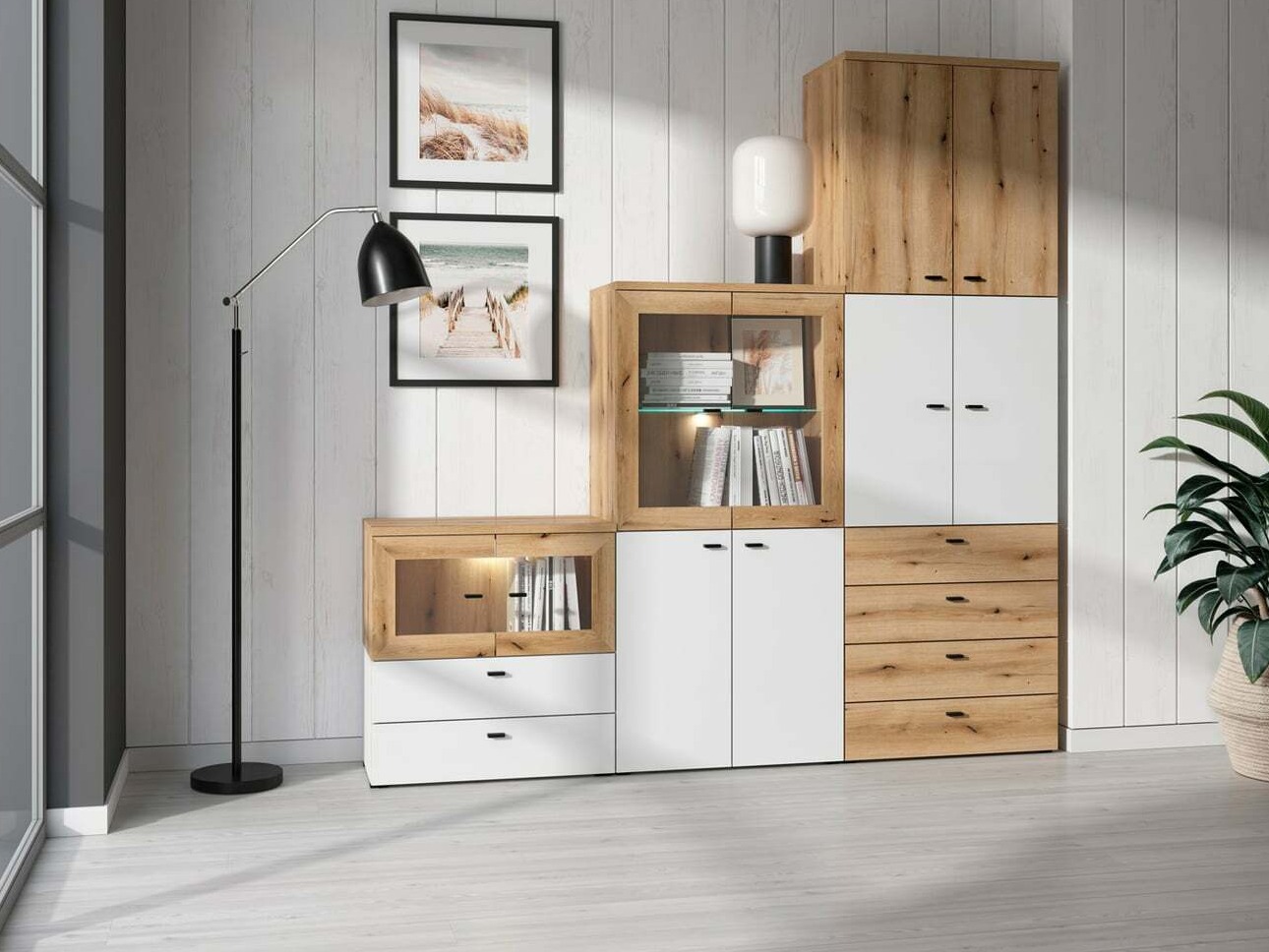 Chest of drawers Merciru 101 (Oak)