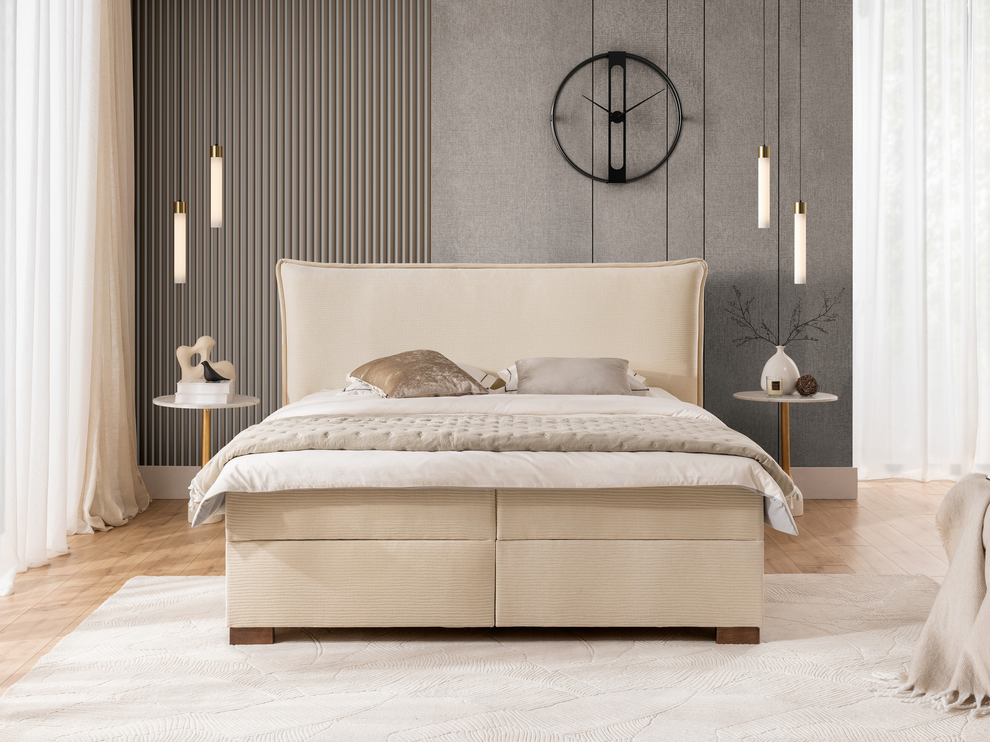 Continental bed Rocklin 135 (Maranta 20)