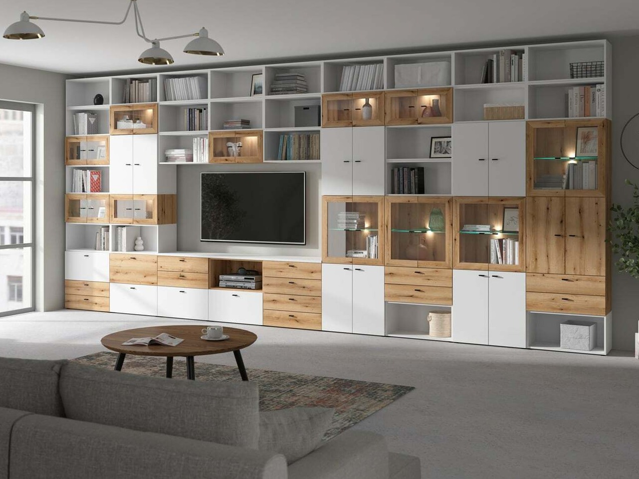 Bookcase Merciru 107 (Oak)