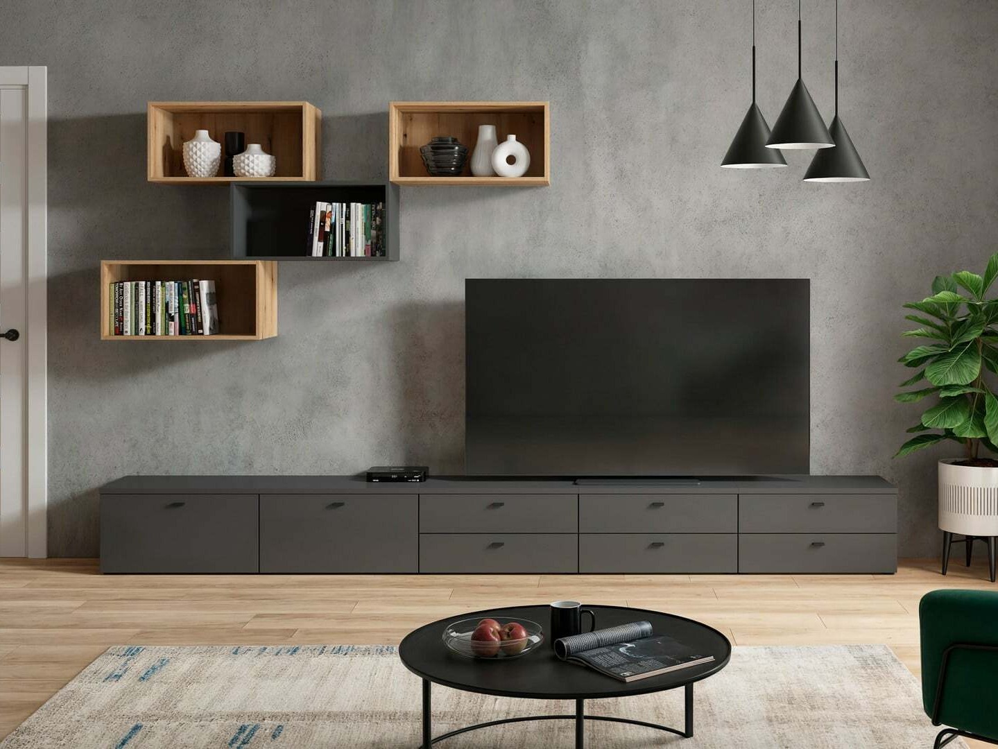 Bookcase Merciru 107 (Oak)