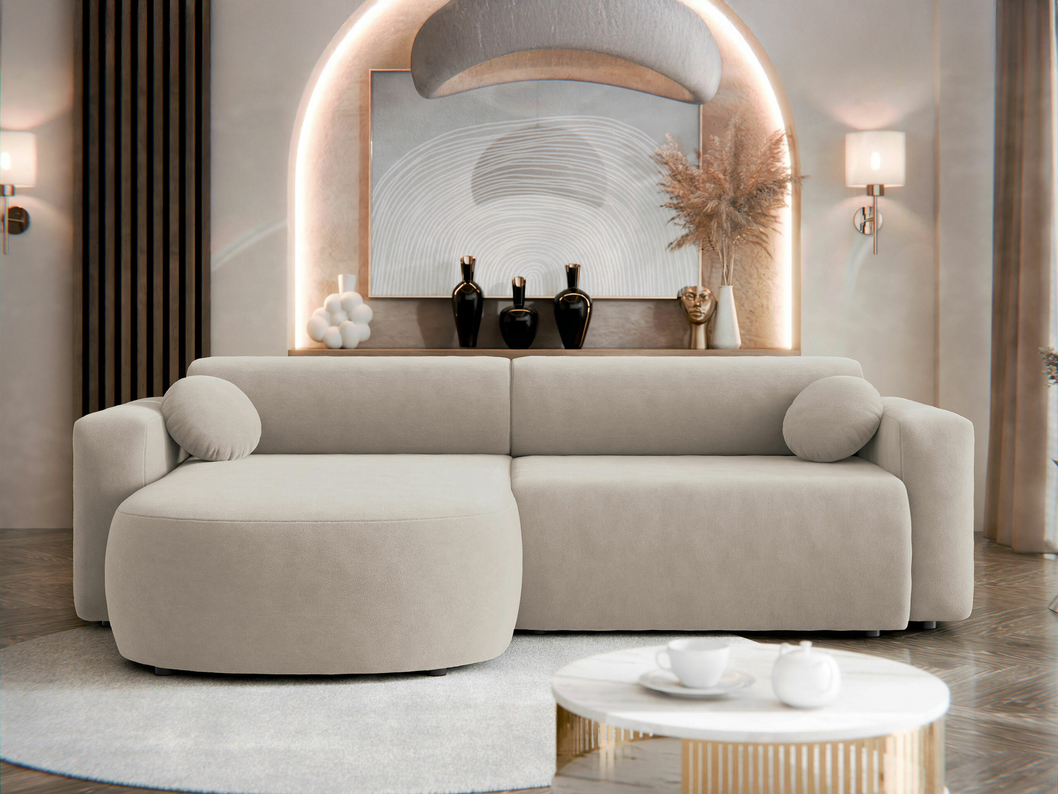 Corner sofa Comfivo Corus (Velo 623)