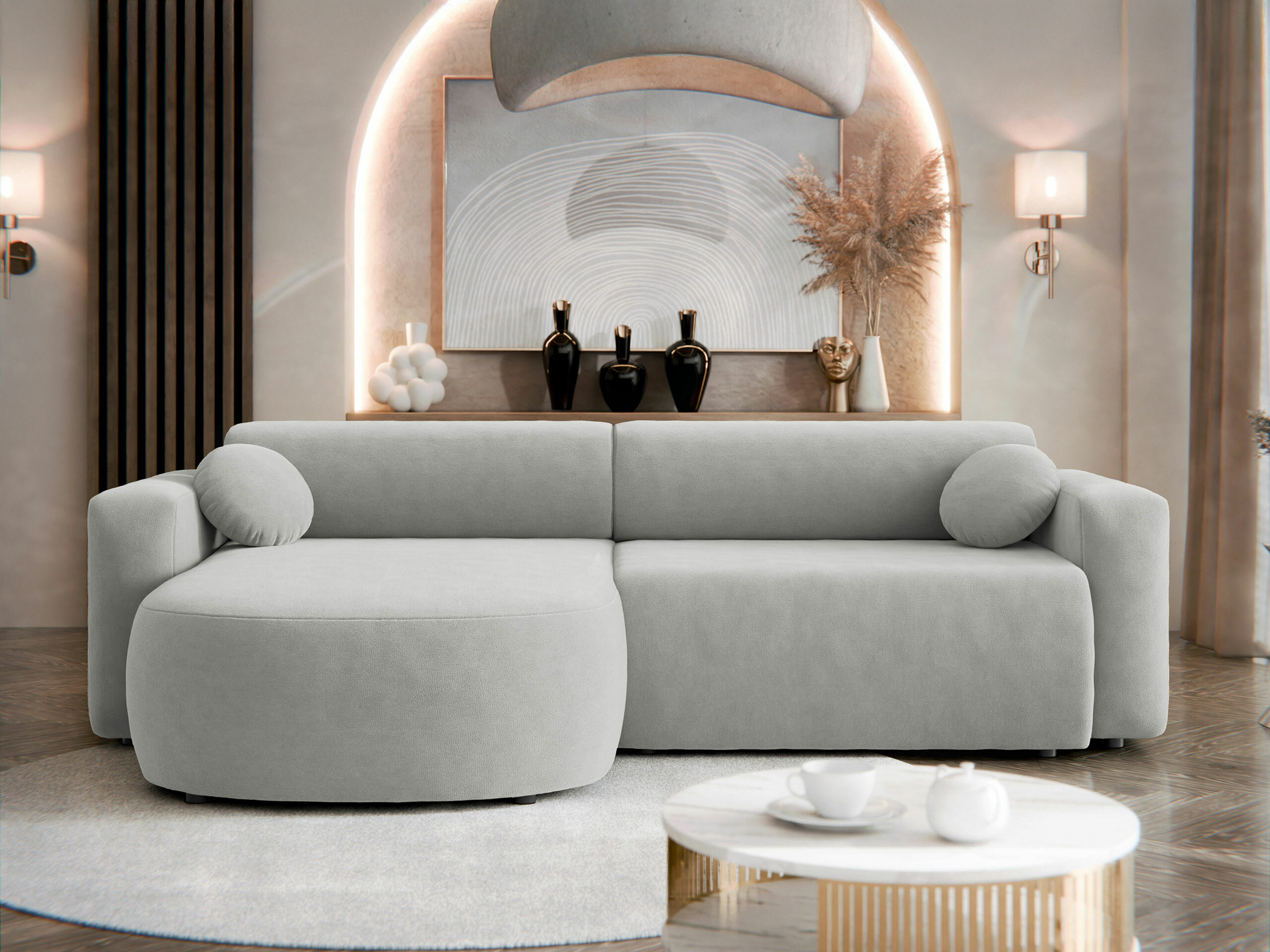 Corner sofa Comfivo Corus (Velo 633)