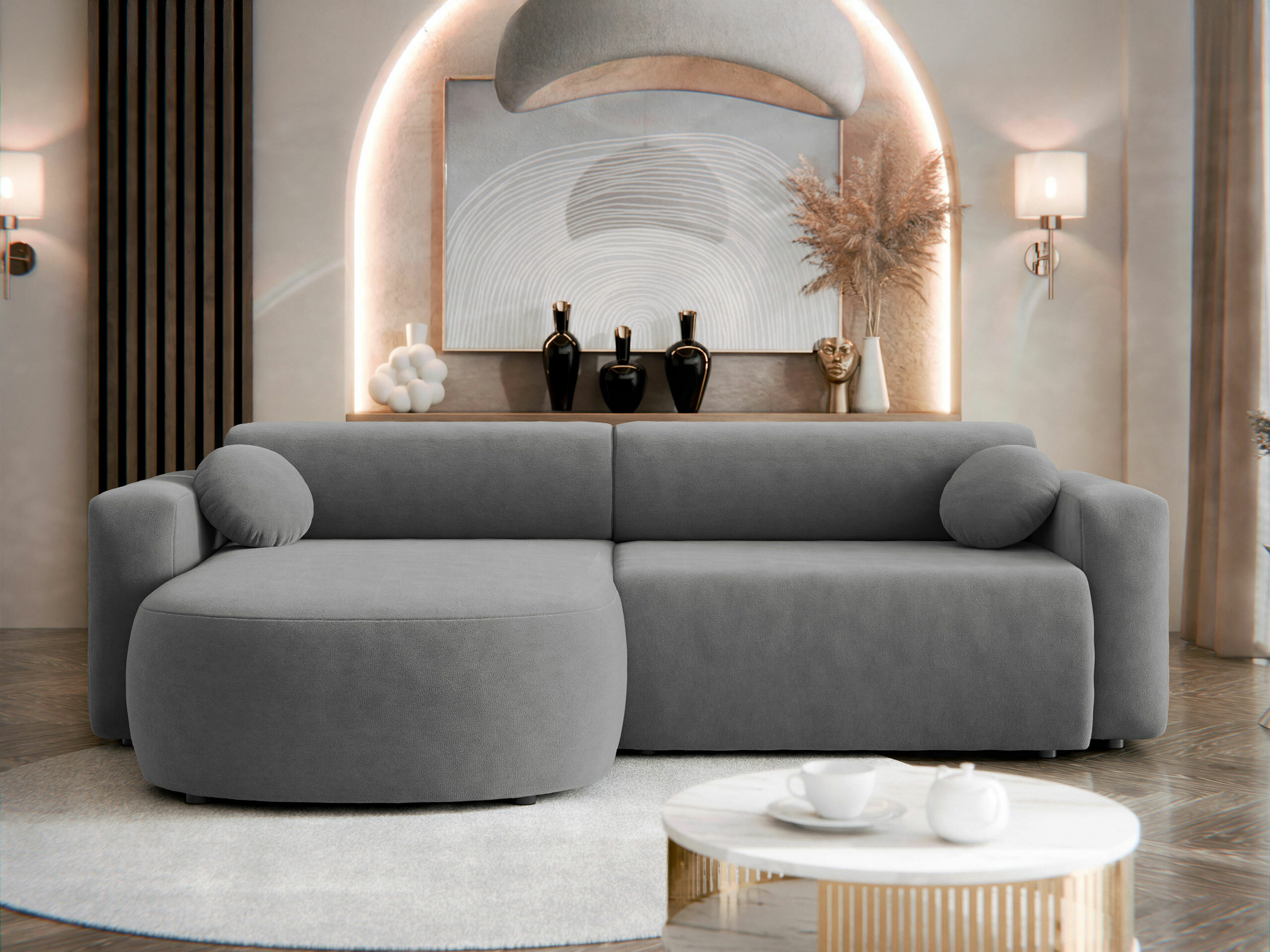 Corner sofa Comfivo Corus (Velo 635)
