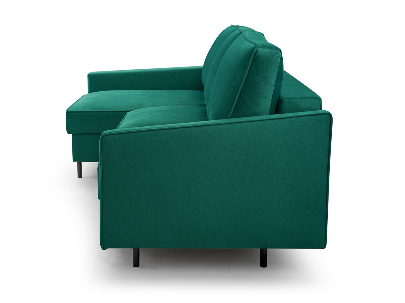 Corner sofa Lufkin 164 (Monolith 37)