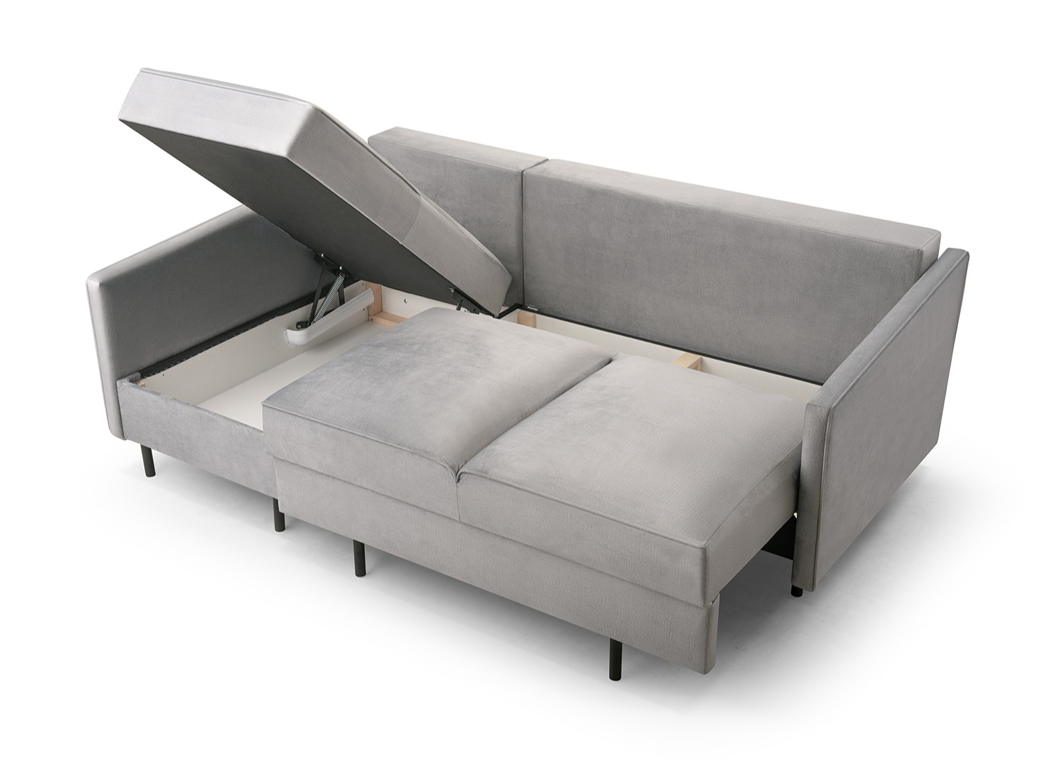Corner sofa Lufkin 164 (Monolith 84)