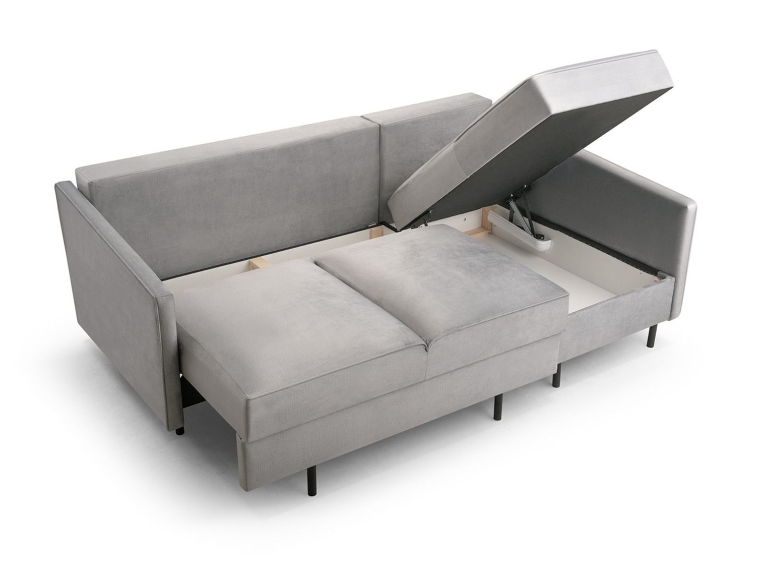 Corner sofa Lufkin 164 (Monolith 84)