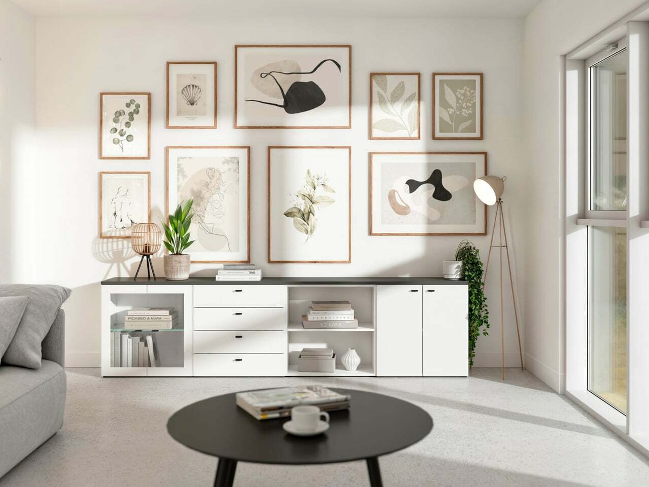 Sideboard Merciru 104 (White)