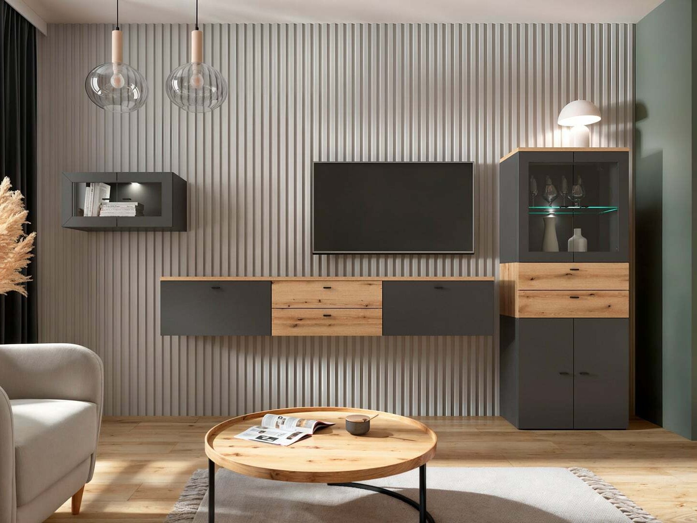 Sideboard Merciru 105 (Graphite)