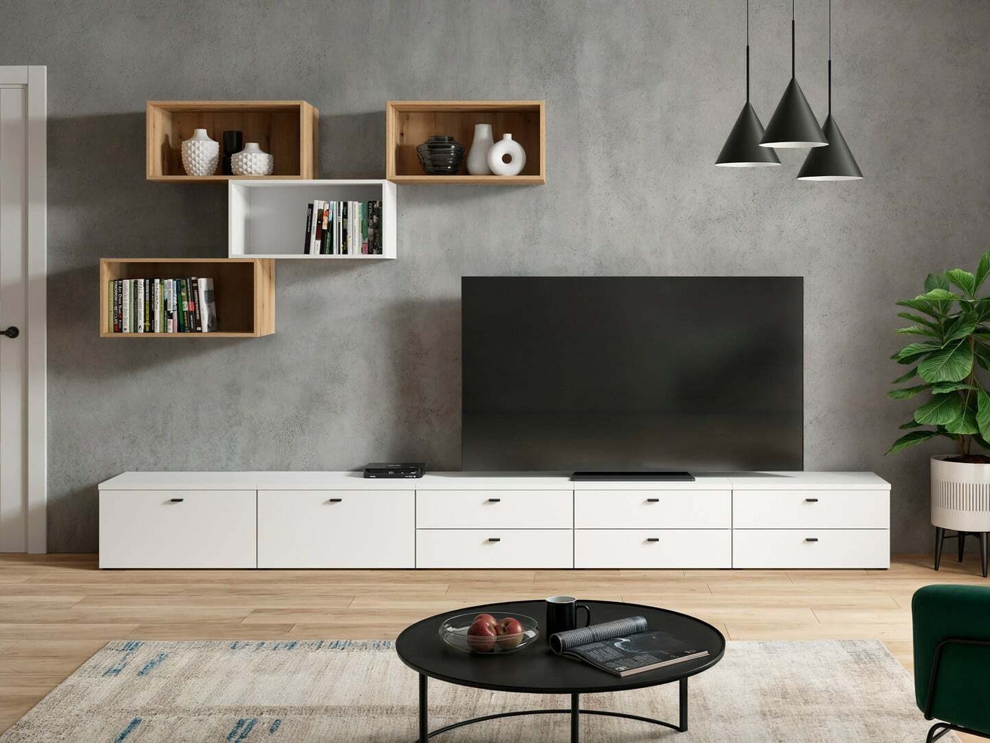 Sideboard Merciru 105 (White)